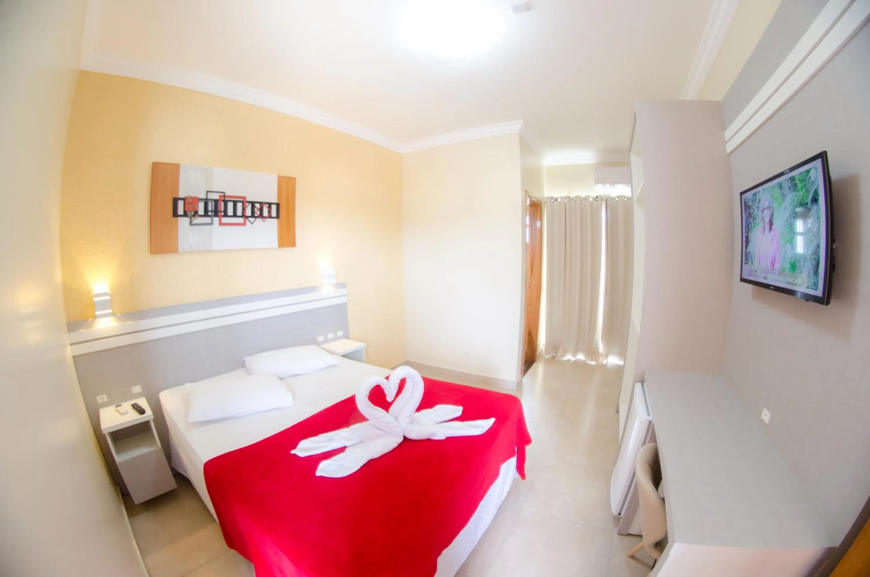 Bed in Villarejo Parque Hotel