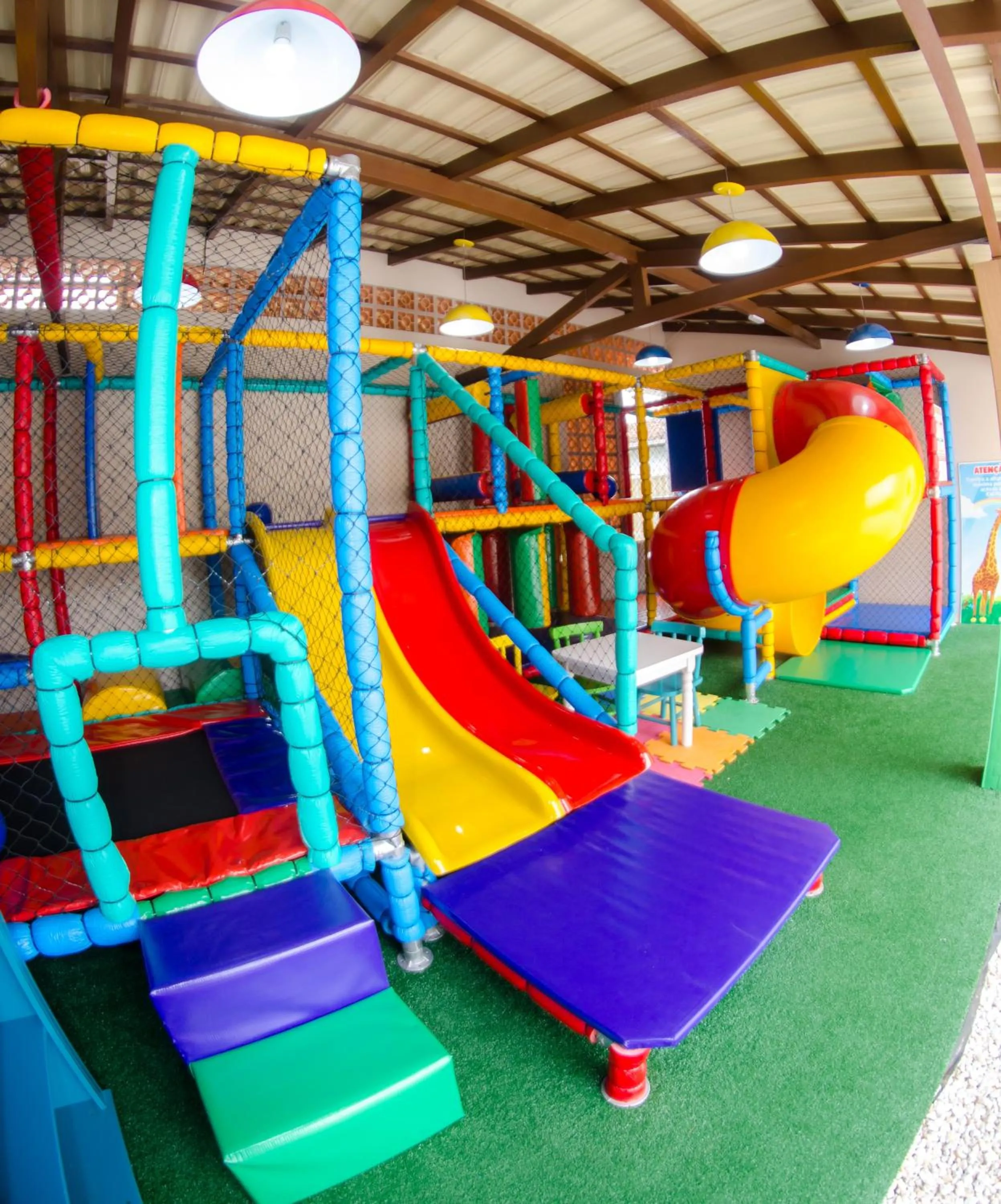 Children play ground in Villarejo Parque Hotel