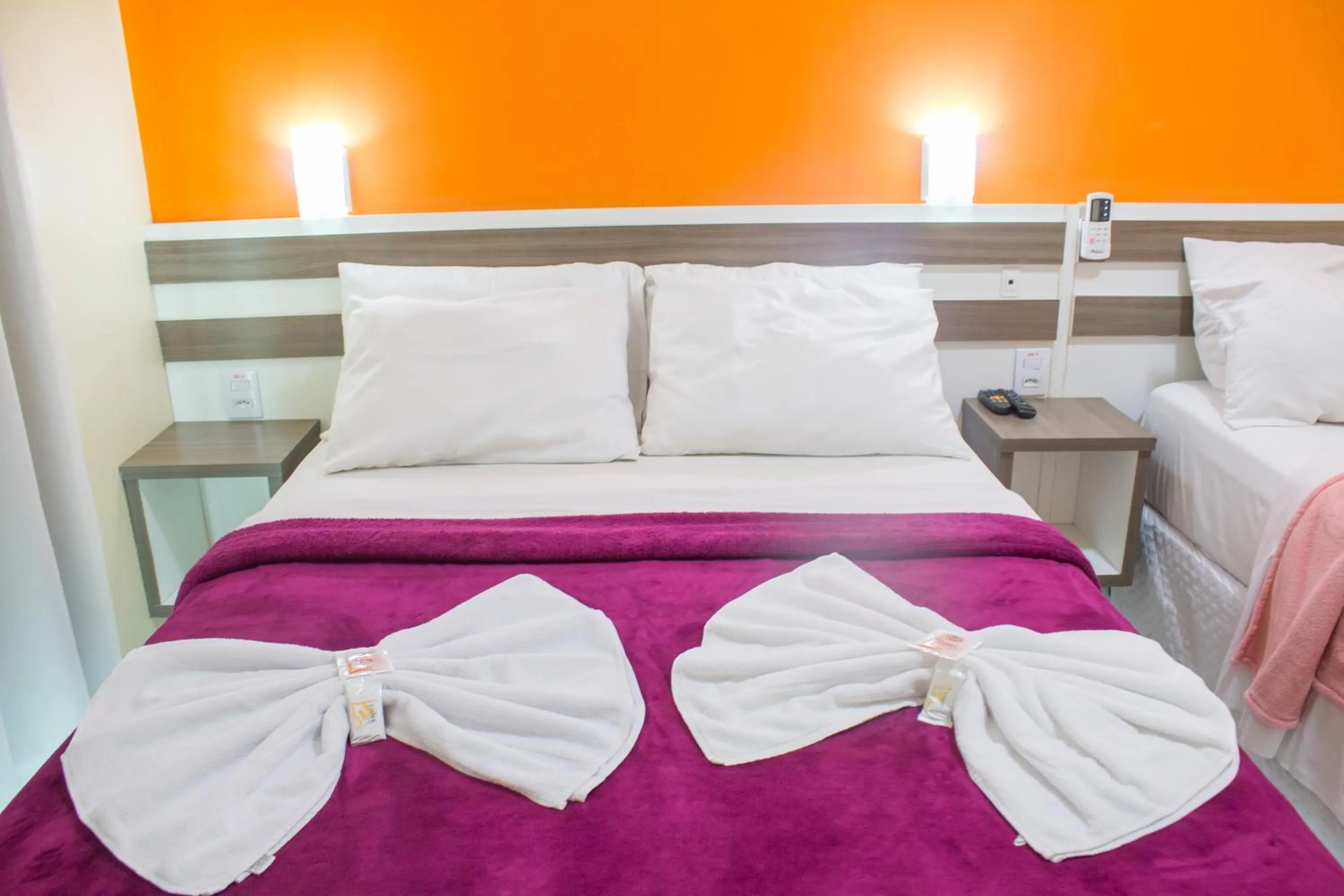 Bed in Villarejo Parque Hotel