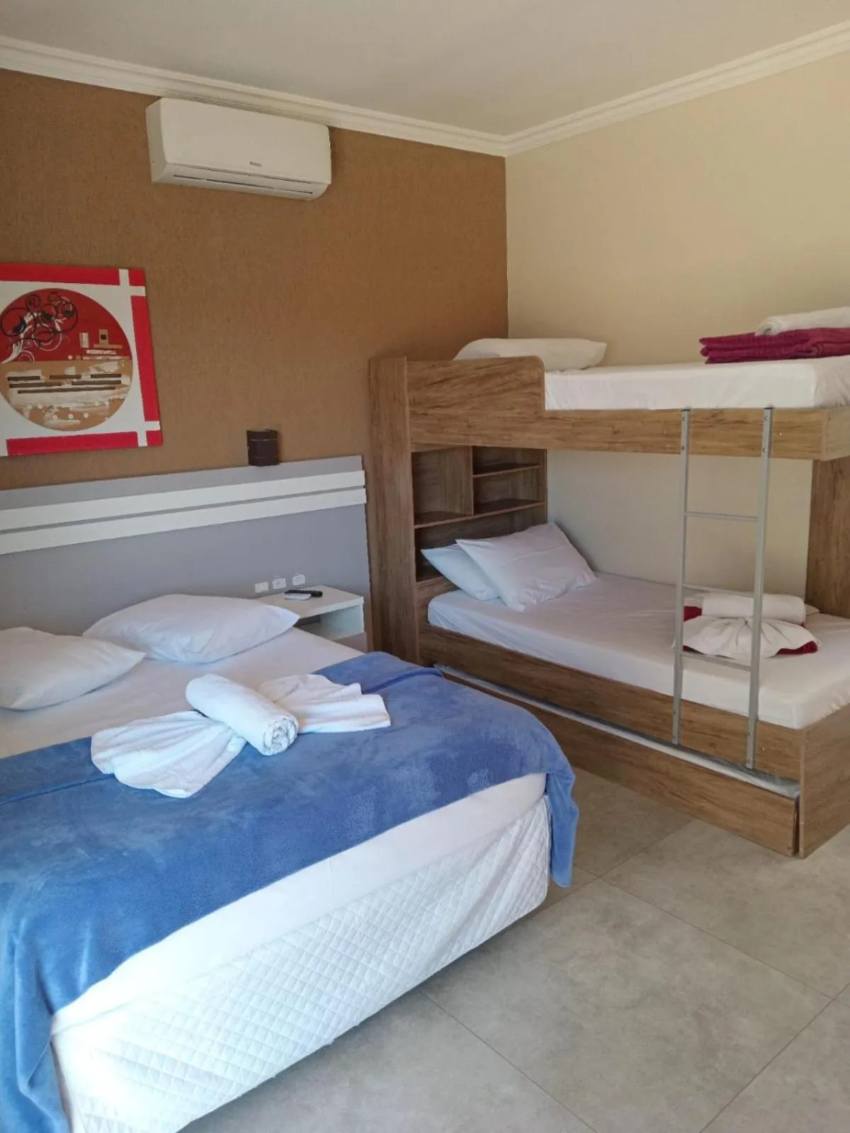 Bed in Villarejo Parque Hotel