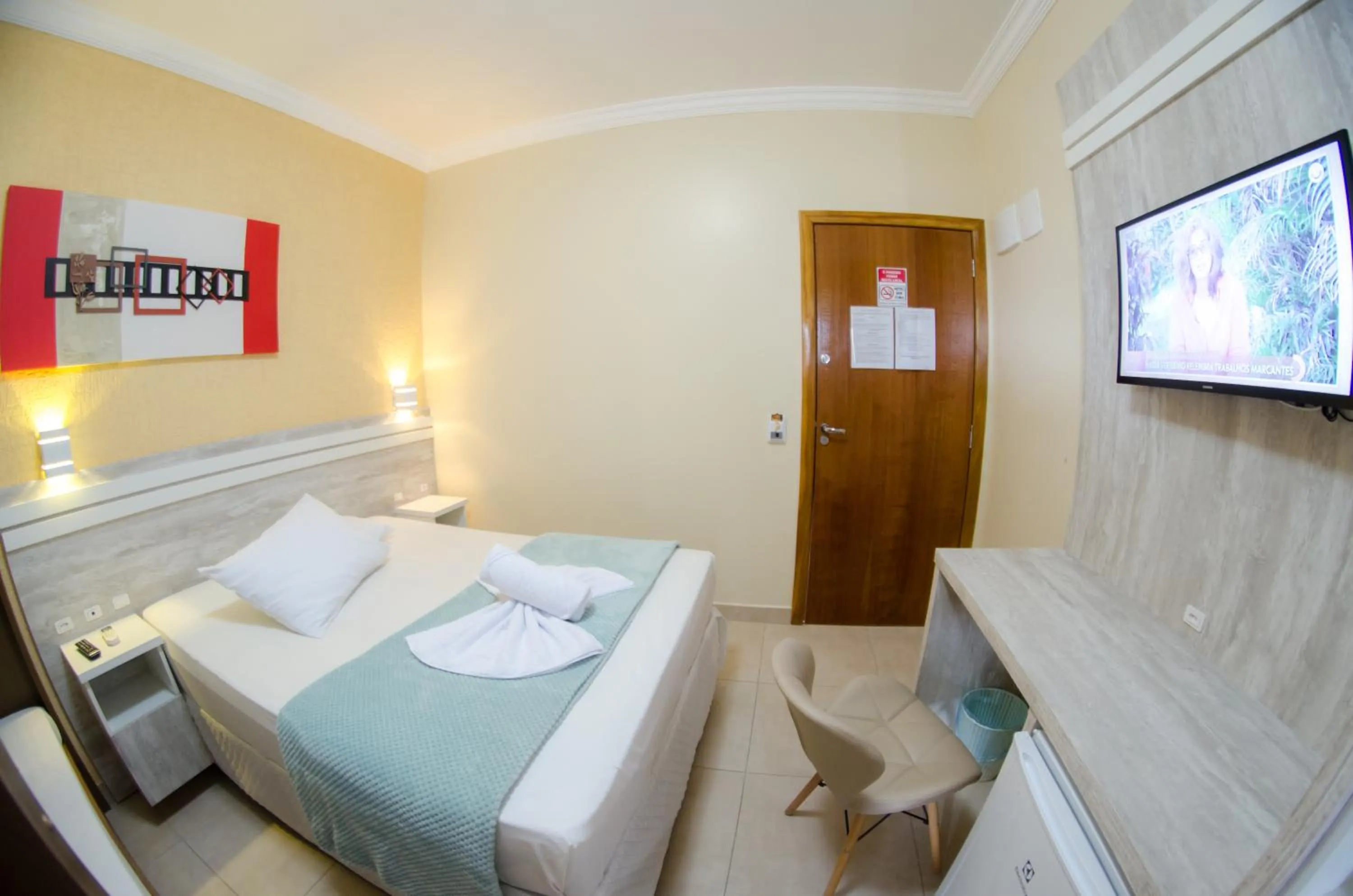 Bed in Villarejo Parque Hotel