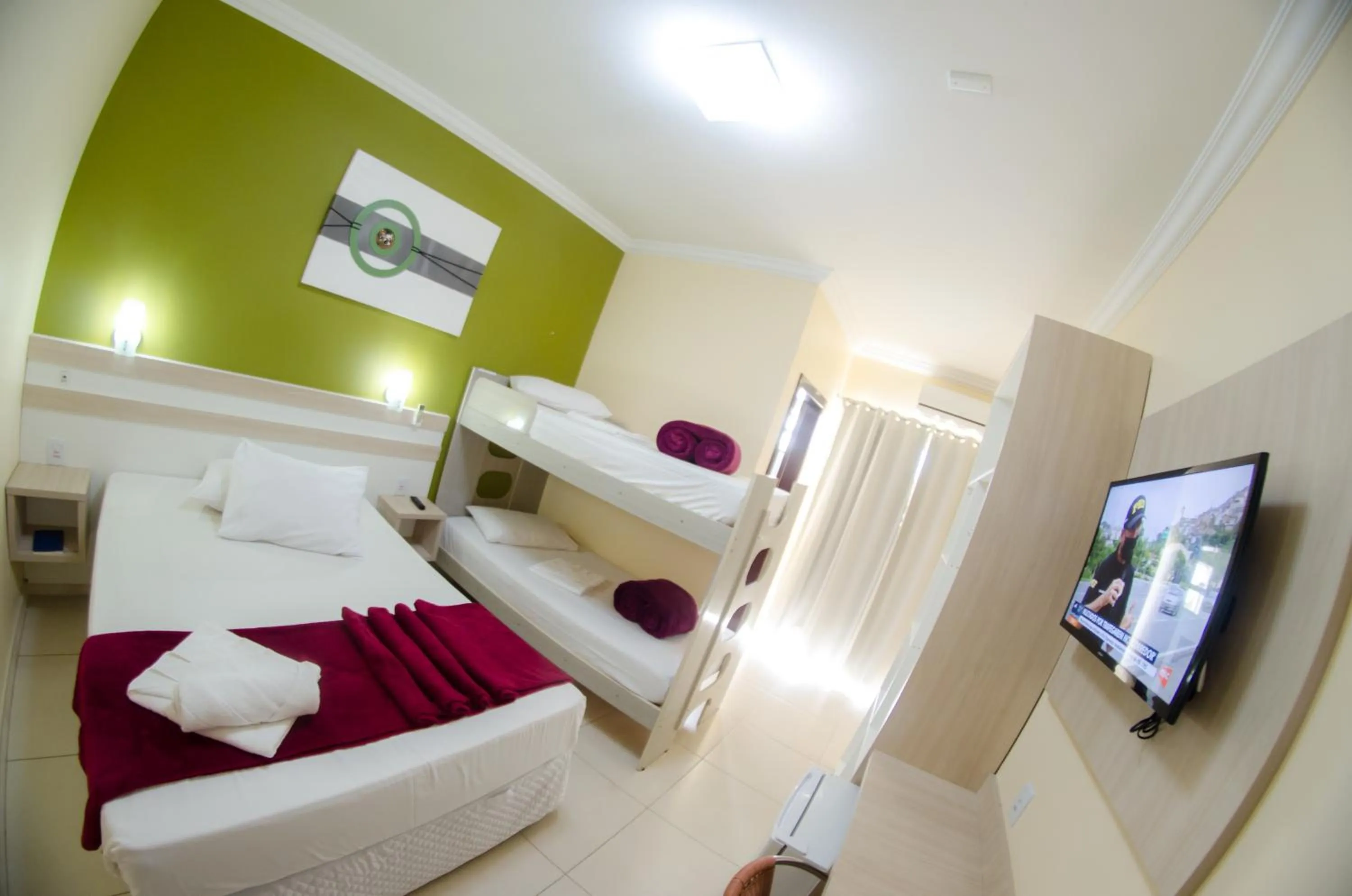 Bed in Villarejo Parque Hotel