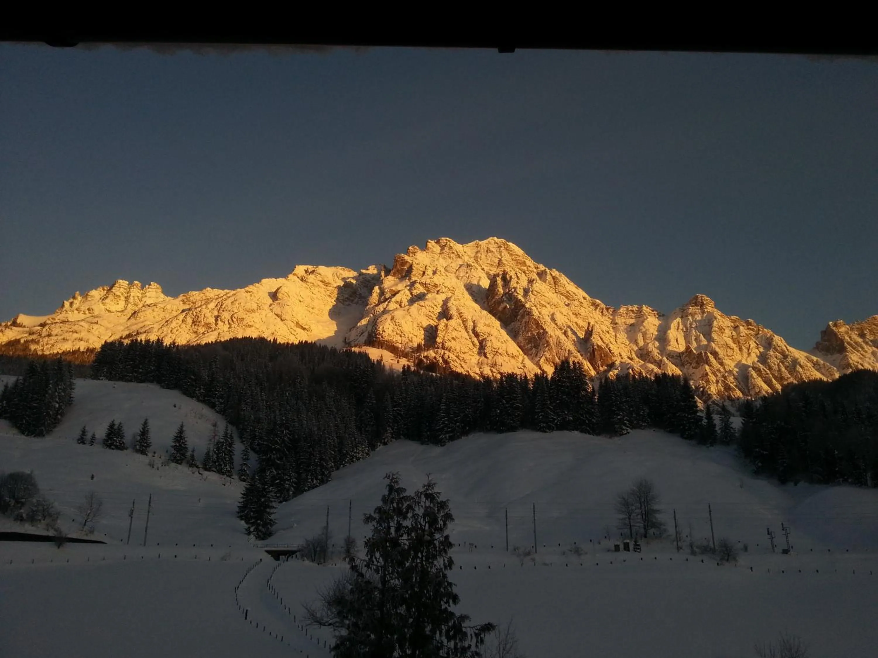 View (from property/room) in Ferienwohnung Schwarzbach