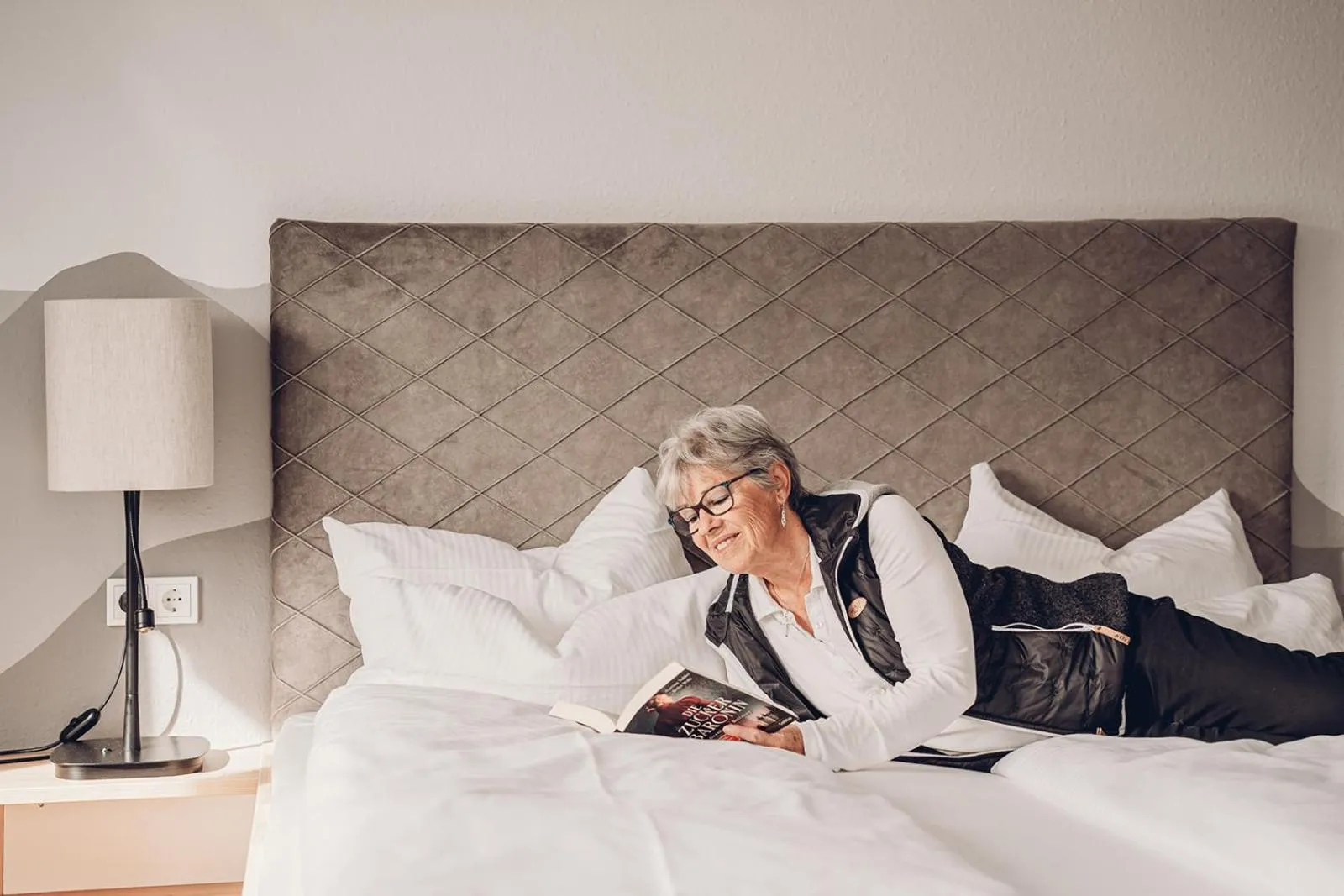 Bedroom, Bed in Alpengasthof Hörnlepass