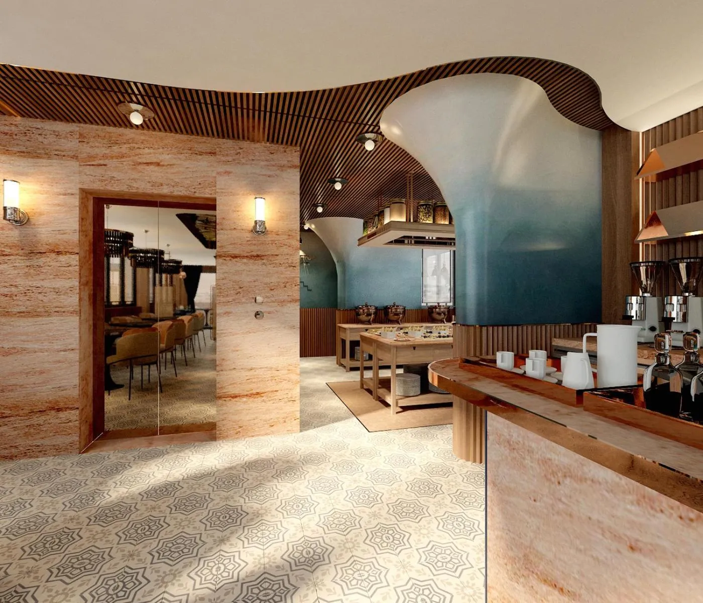 Restaurant/places to eat in La Passion Hanoi Hotel & Spa