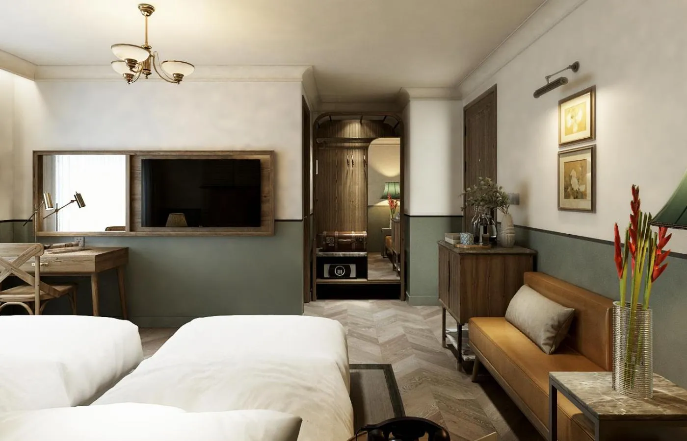 Bedroom in La Passion Hanoi Hotel & Spa