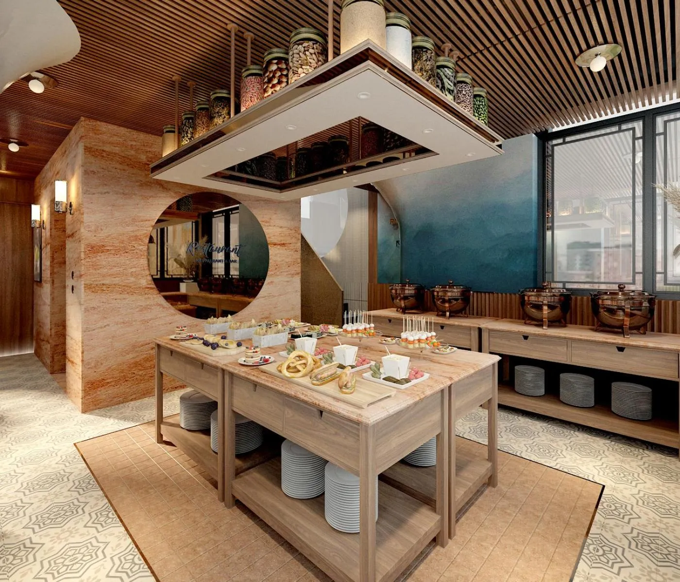 Restaurant/places to eat in La Passion Hanoi Hotel & Spa