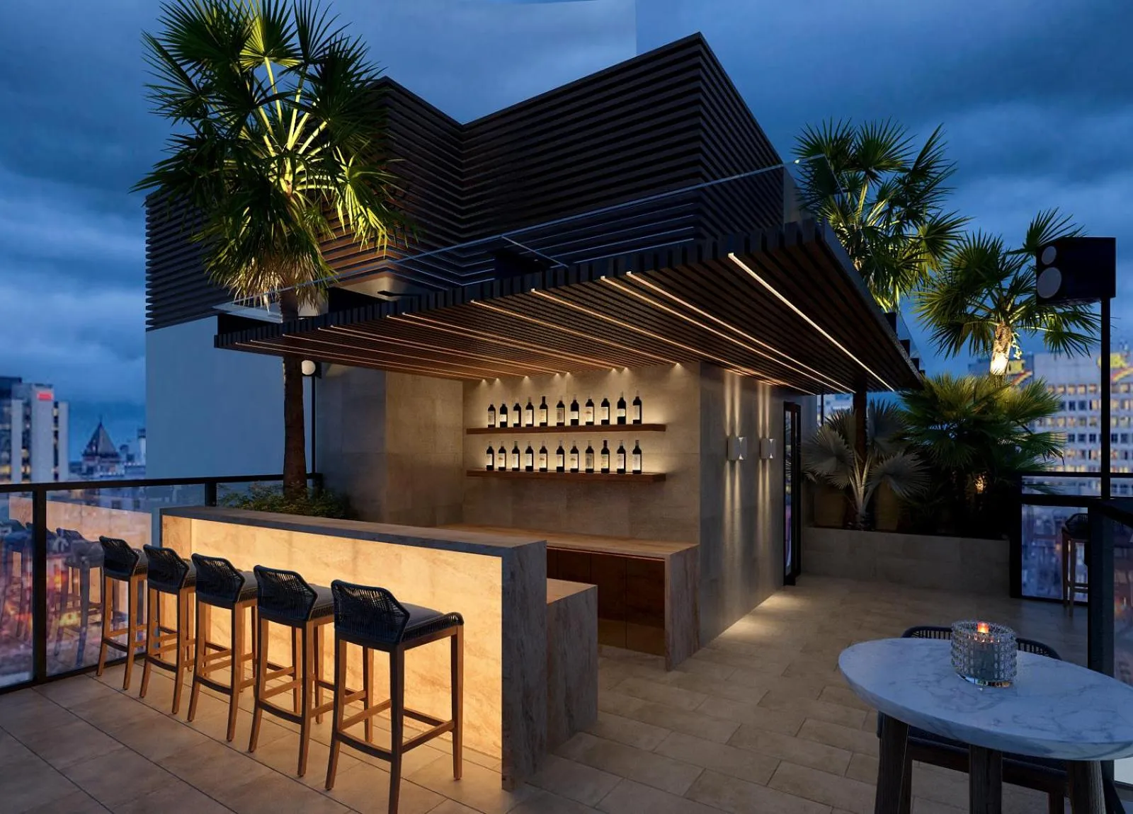 Lounge or bar in La Passion Hanoi Hotel & Spa