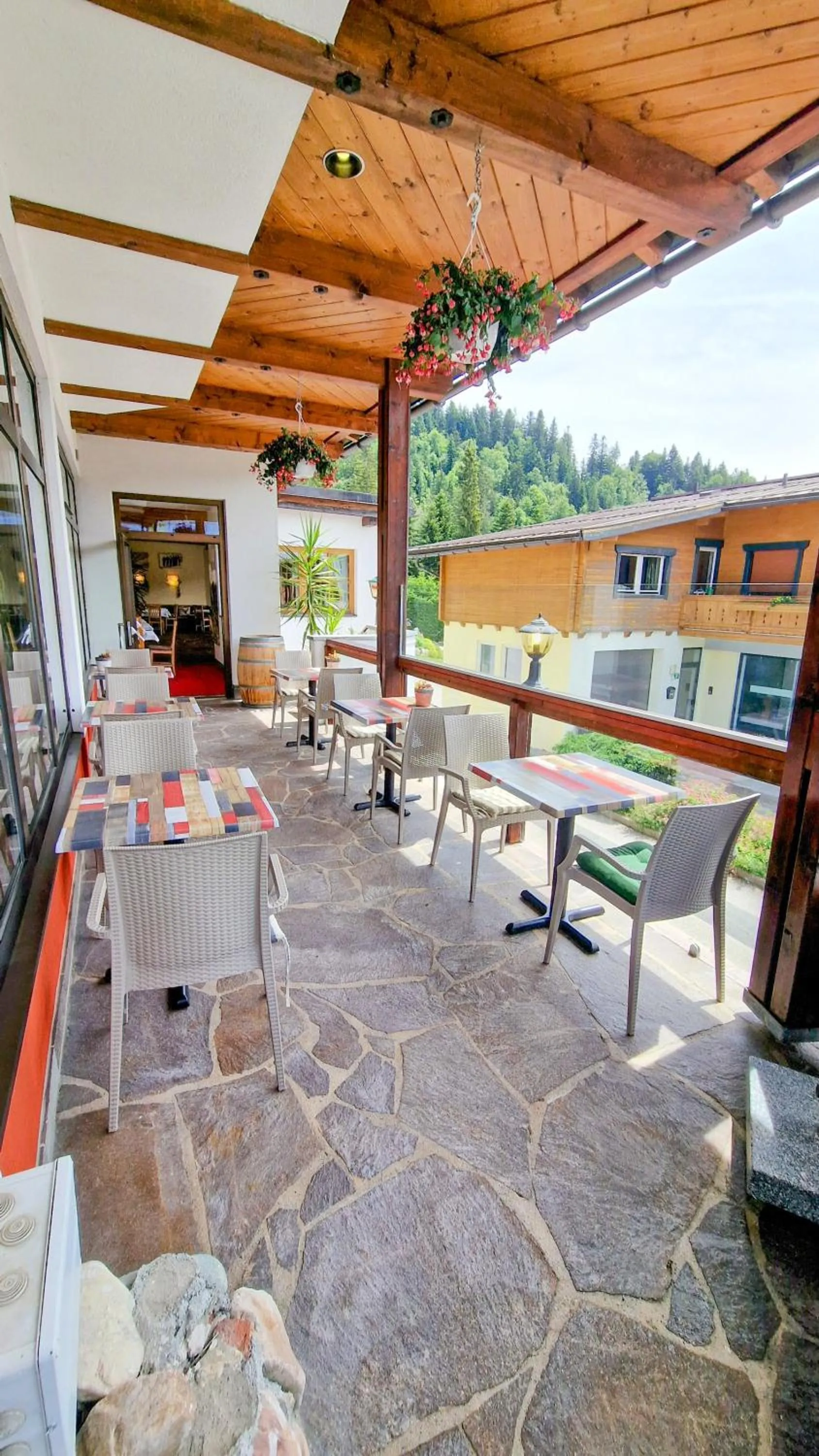 Balcony/Terrace in Das Alpin - Hotel Garni Guesthouse