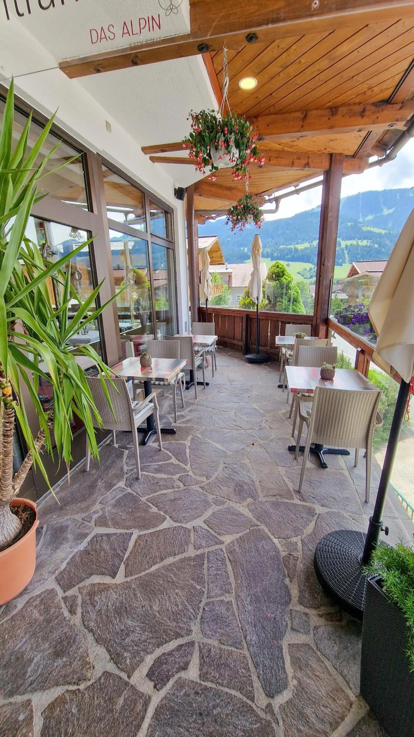 Balcony/Terrace in Das Alpin - Hotel Garni Guesthouse