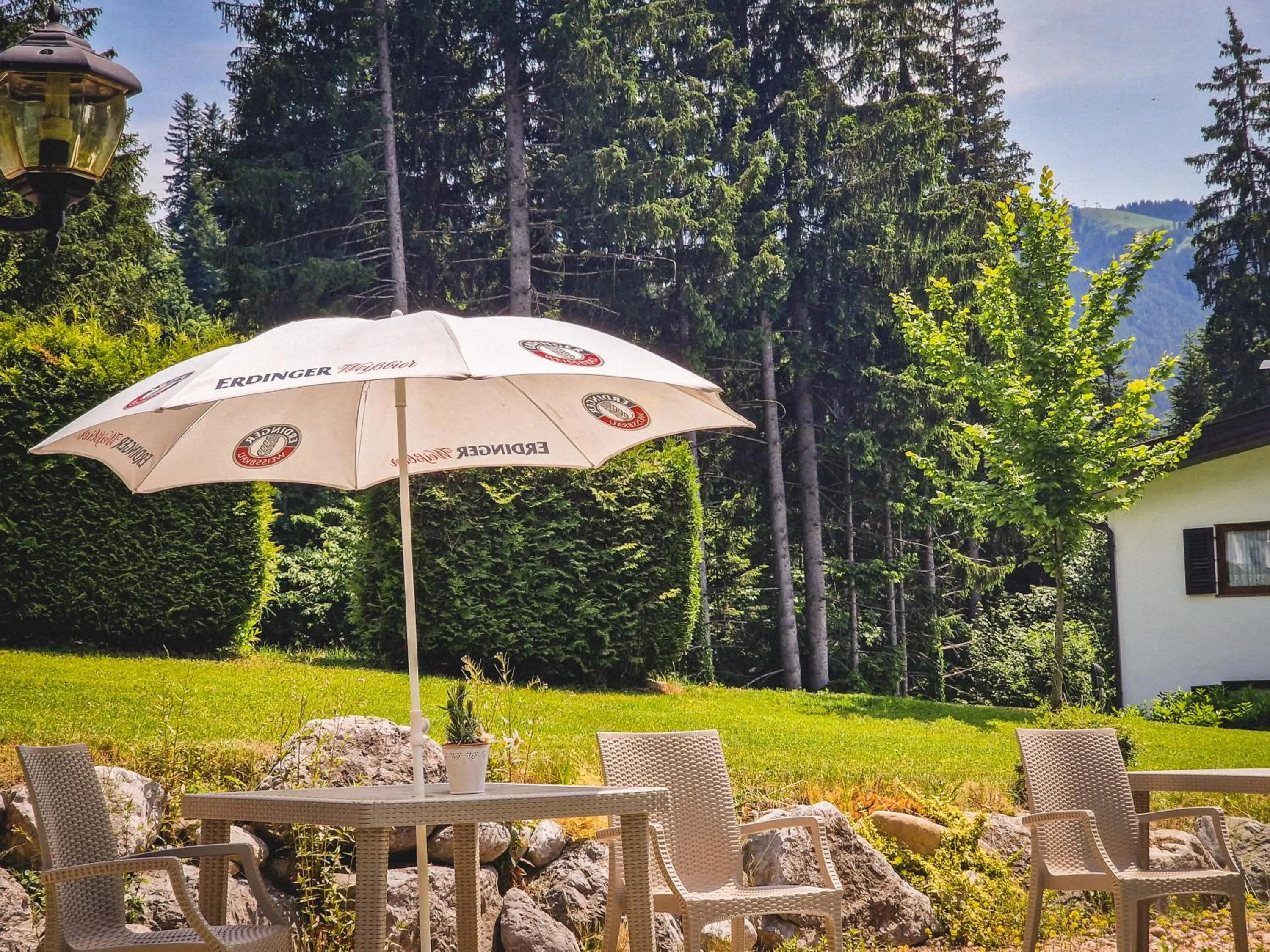 Patio in Das Alpin - Hotel Garni Guesthouse