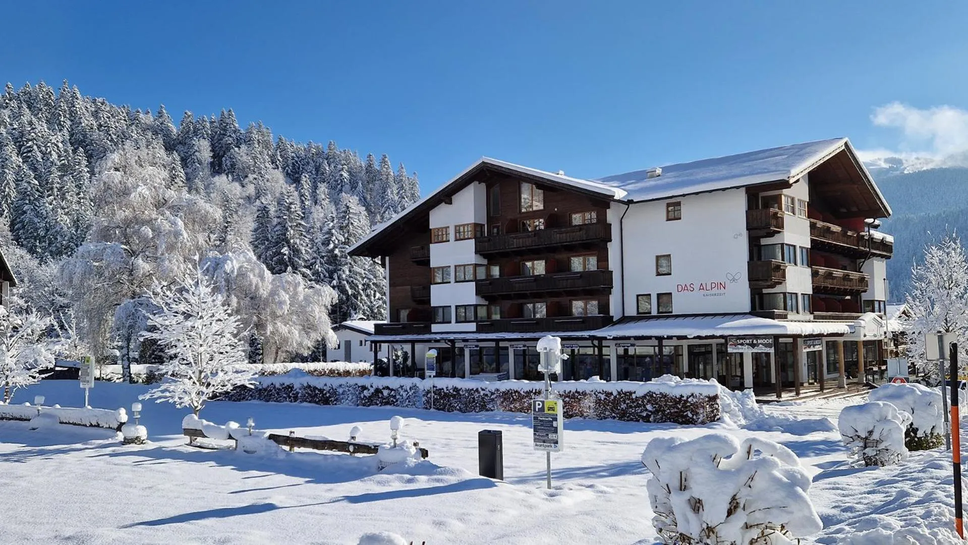 Property building in Das Alpin - Hotel Garni Guesthouse