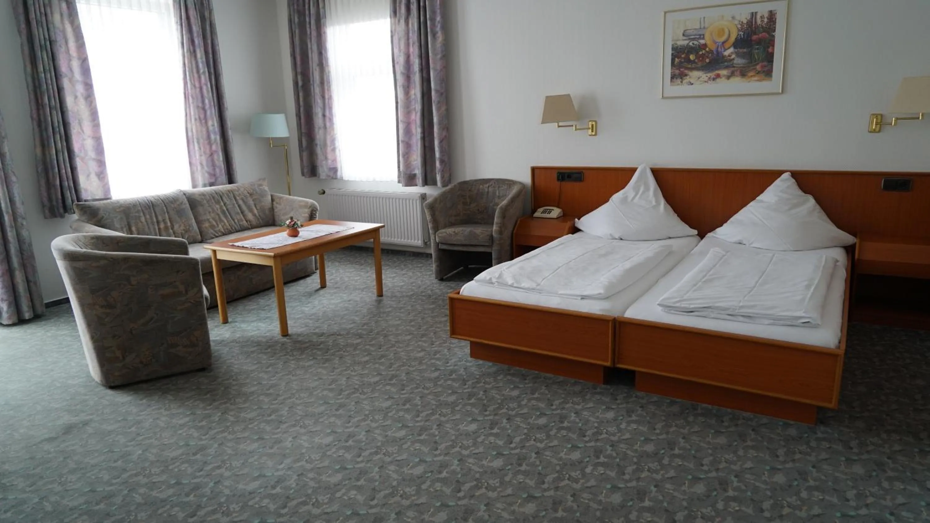 Photo of the whole room, Bed in Hotel Landhaus Greene