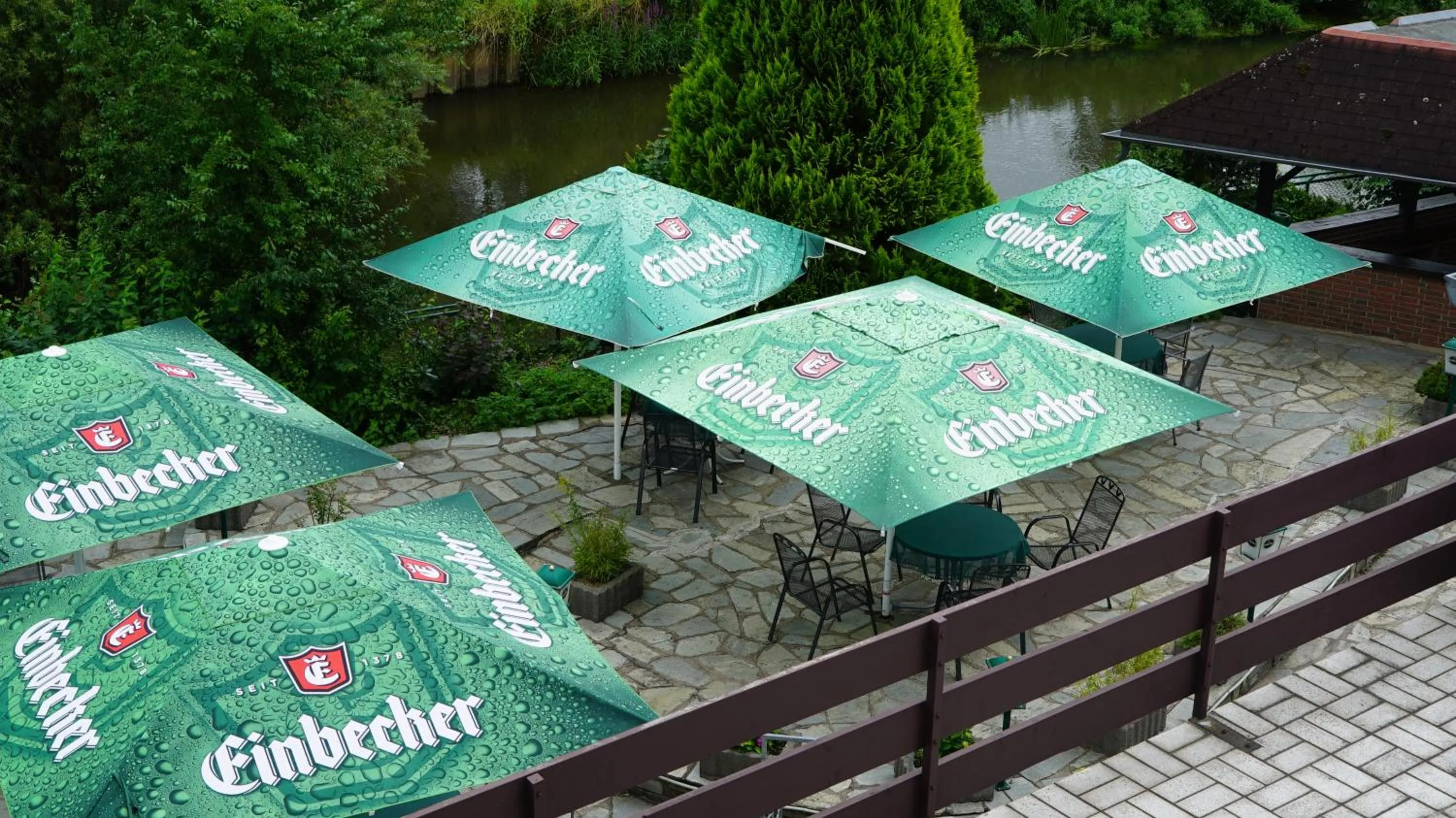 Garden view in Hotel Landhaus Greene