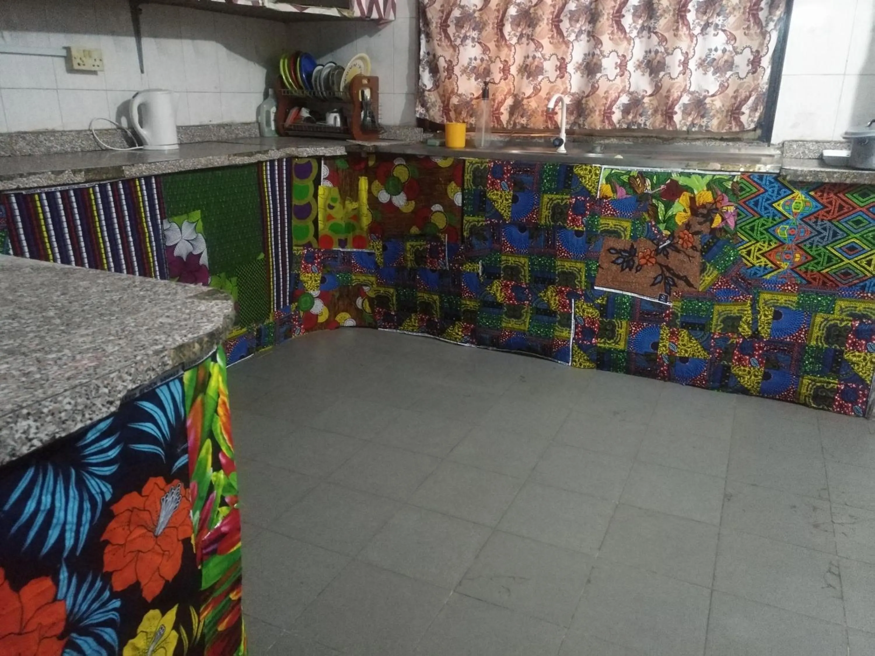 kitchen in The Village Apartments, Gbagada