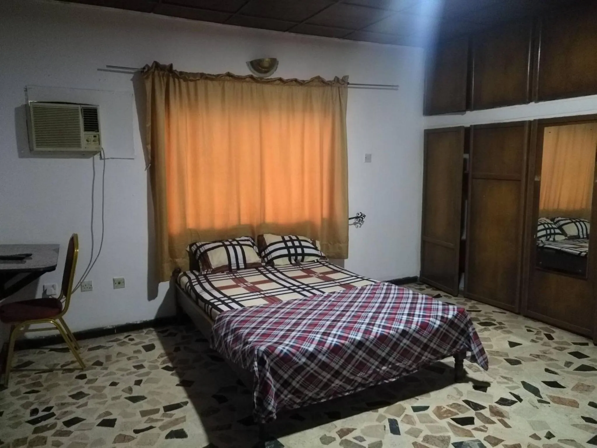 Bedroom, Bed in The Village Apartments, Gbagada