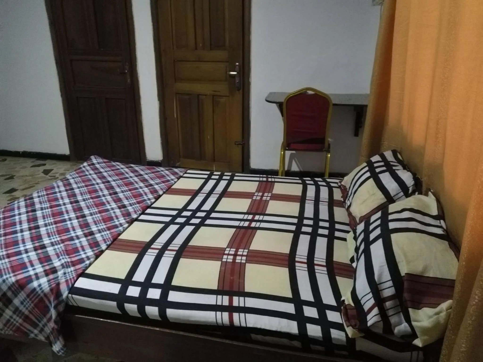 Bedroom, Bed in The Village Apartments, Gbagada