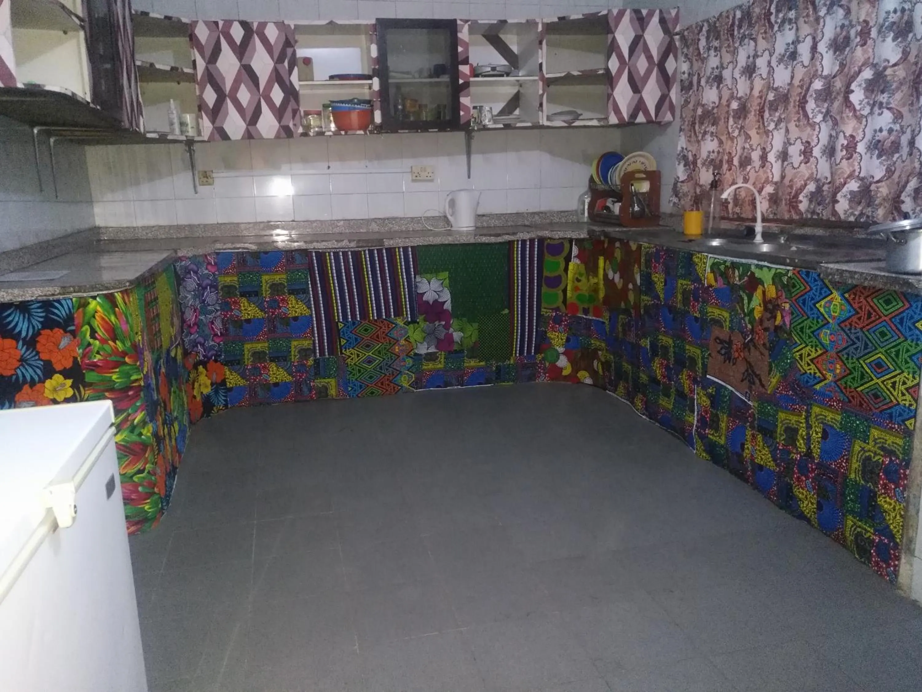 kitchen in The Village Apartments, Gbagada