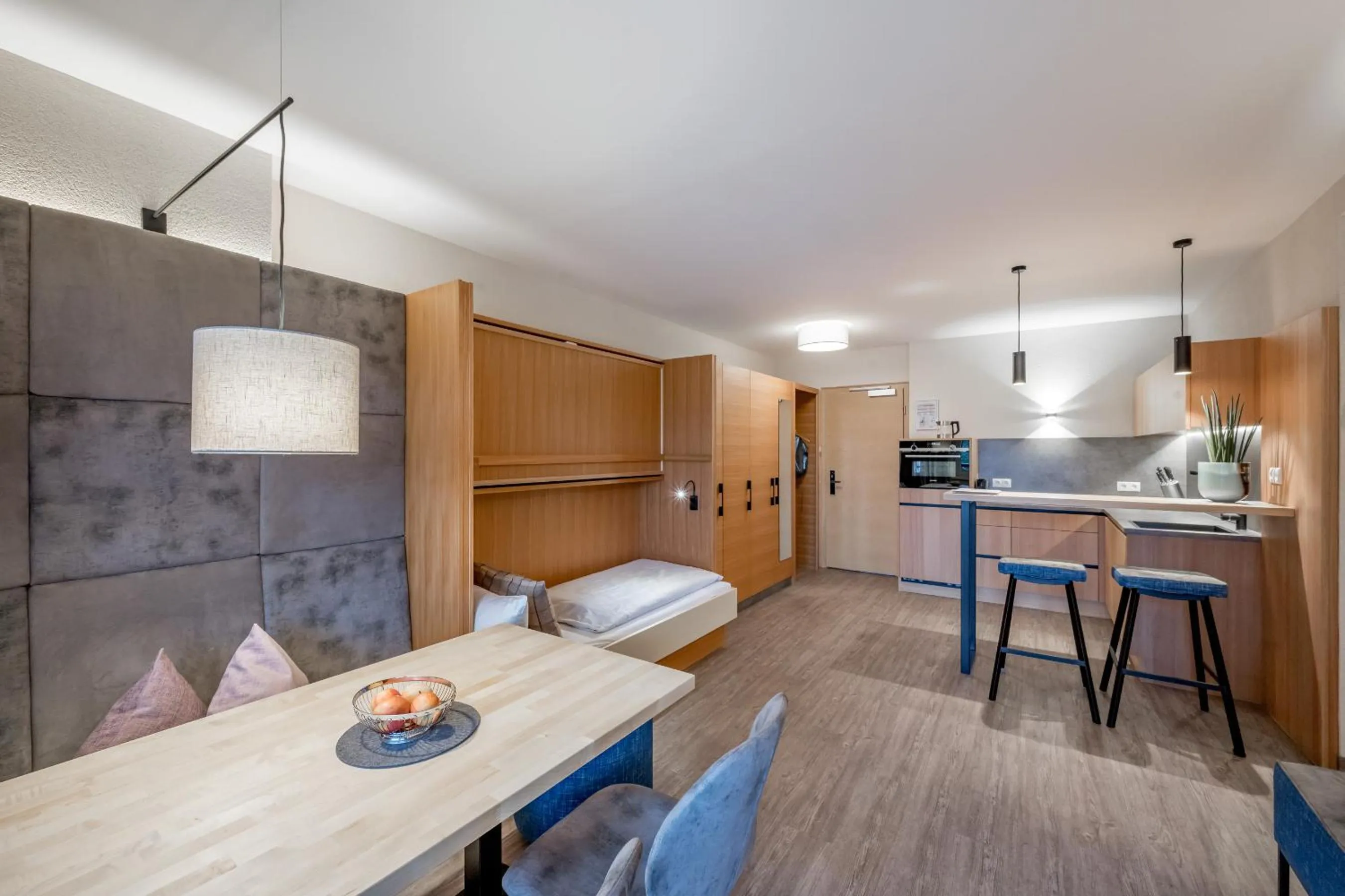 Kitchen or kitchenette in Hotel Andy 4 Sterne Superior