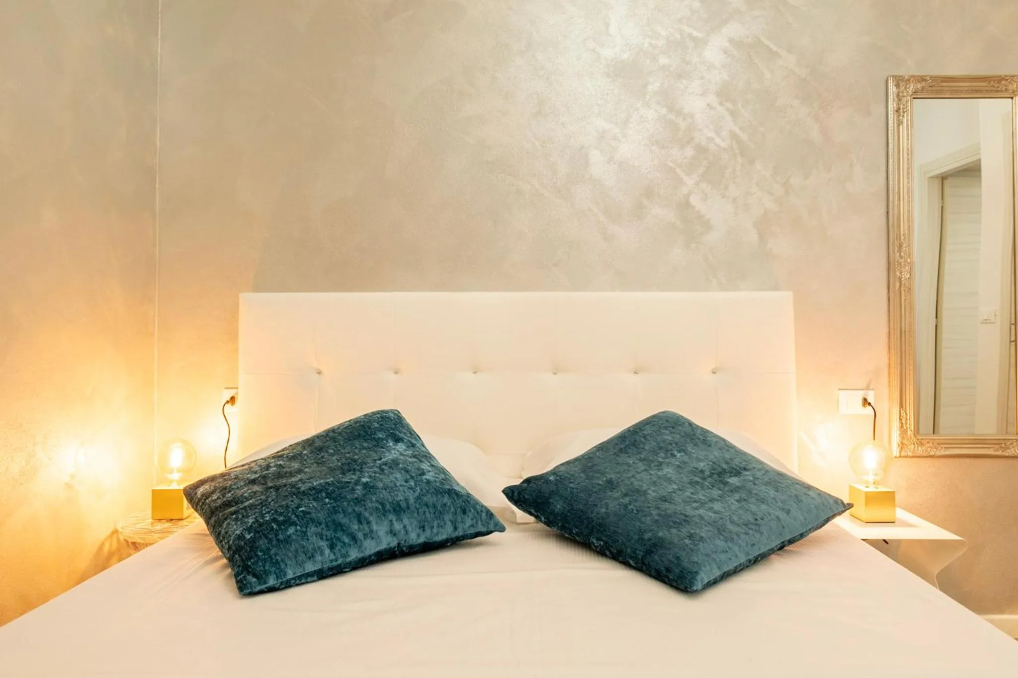 Bed in Marconi28suites