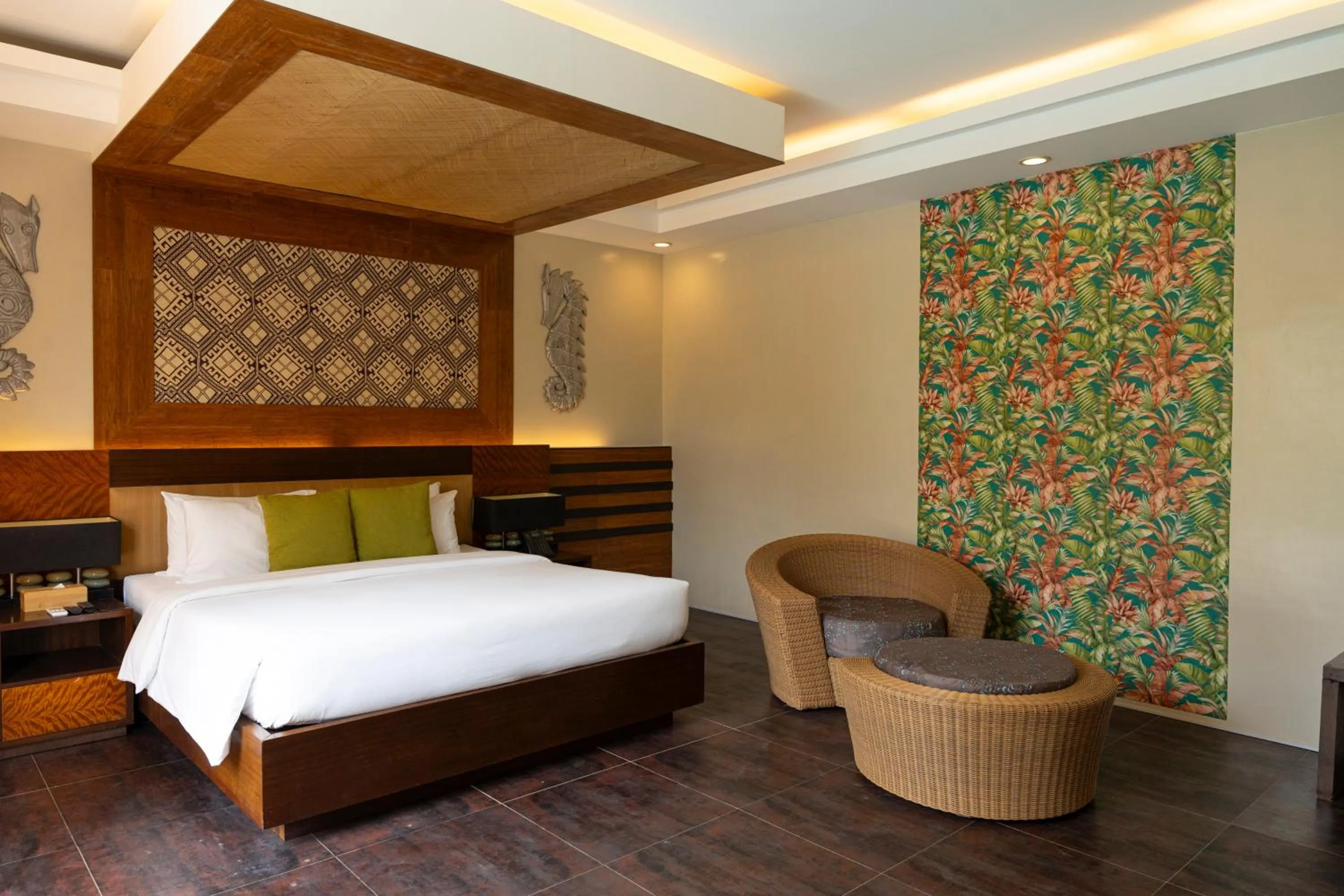 Bed in Club Serena Resort