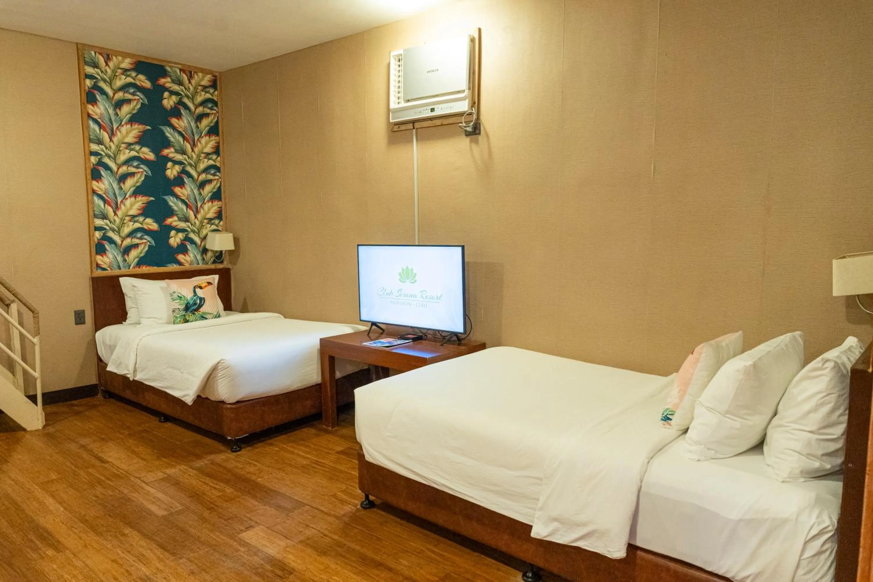 Bed in Club Serena Resort