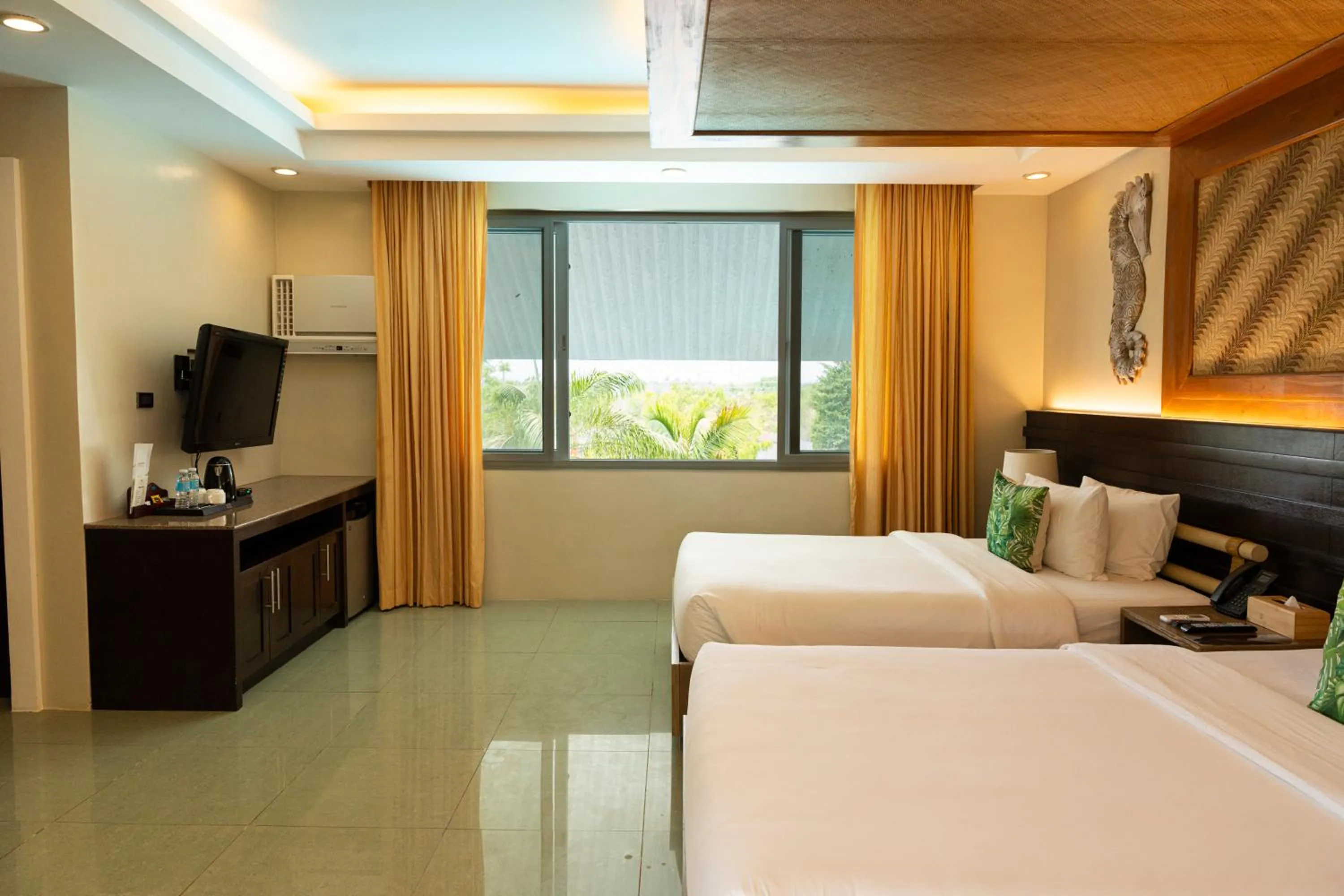 Bed in Club Serena Resort