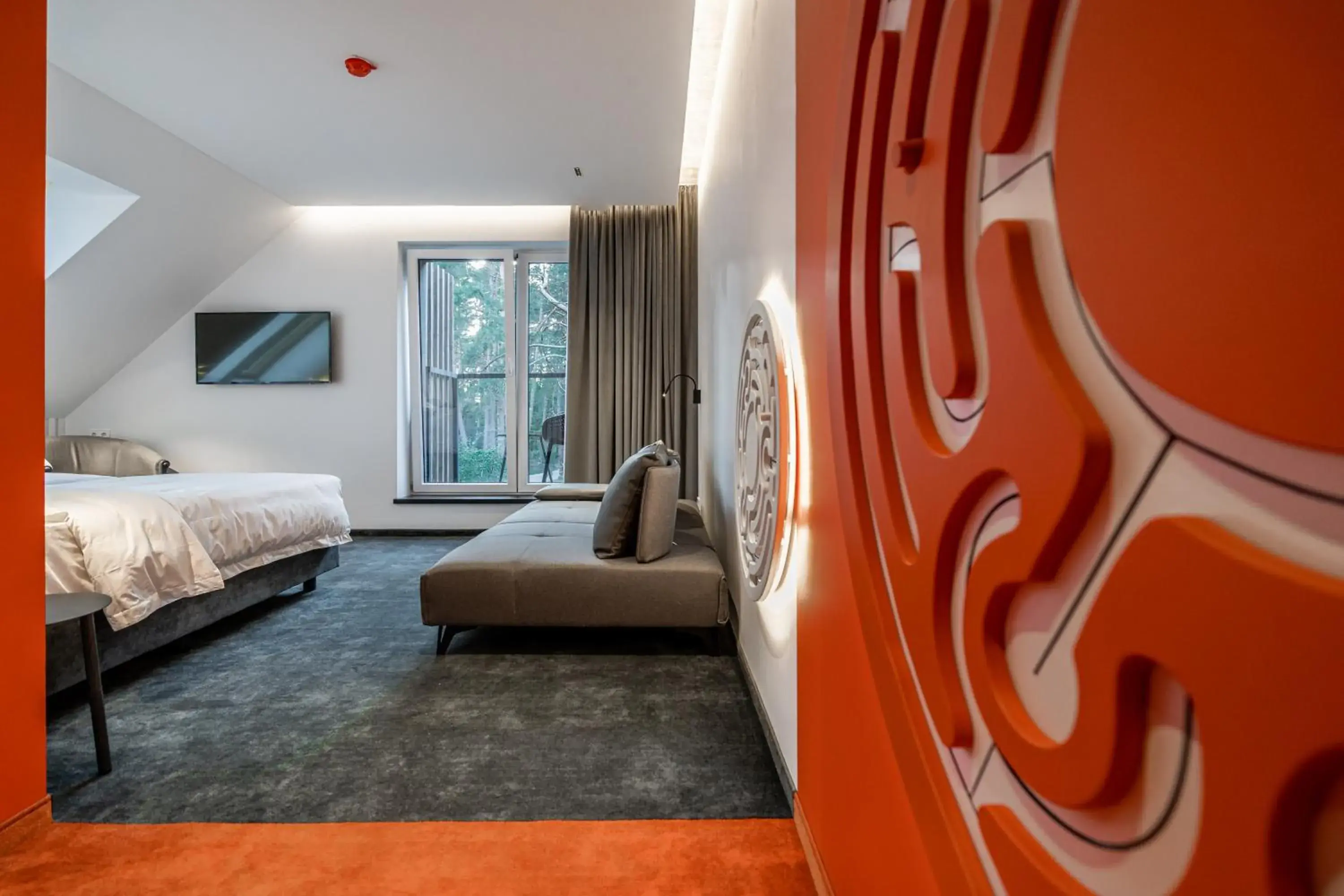Twin Room with Balcony - single occupancy in ESE HOTEL Twin Room with Balcony - single occupancy in ESE HOTEL