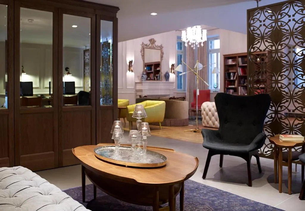 Lobby or reception in Marpessa Hotel & Spa