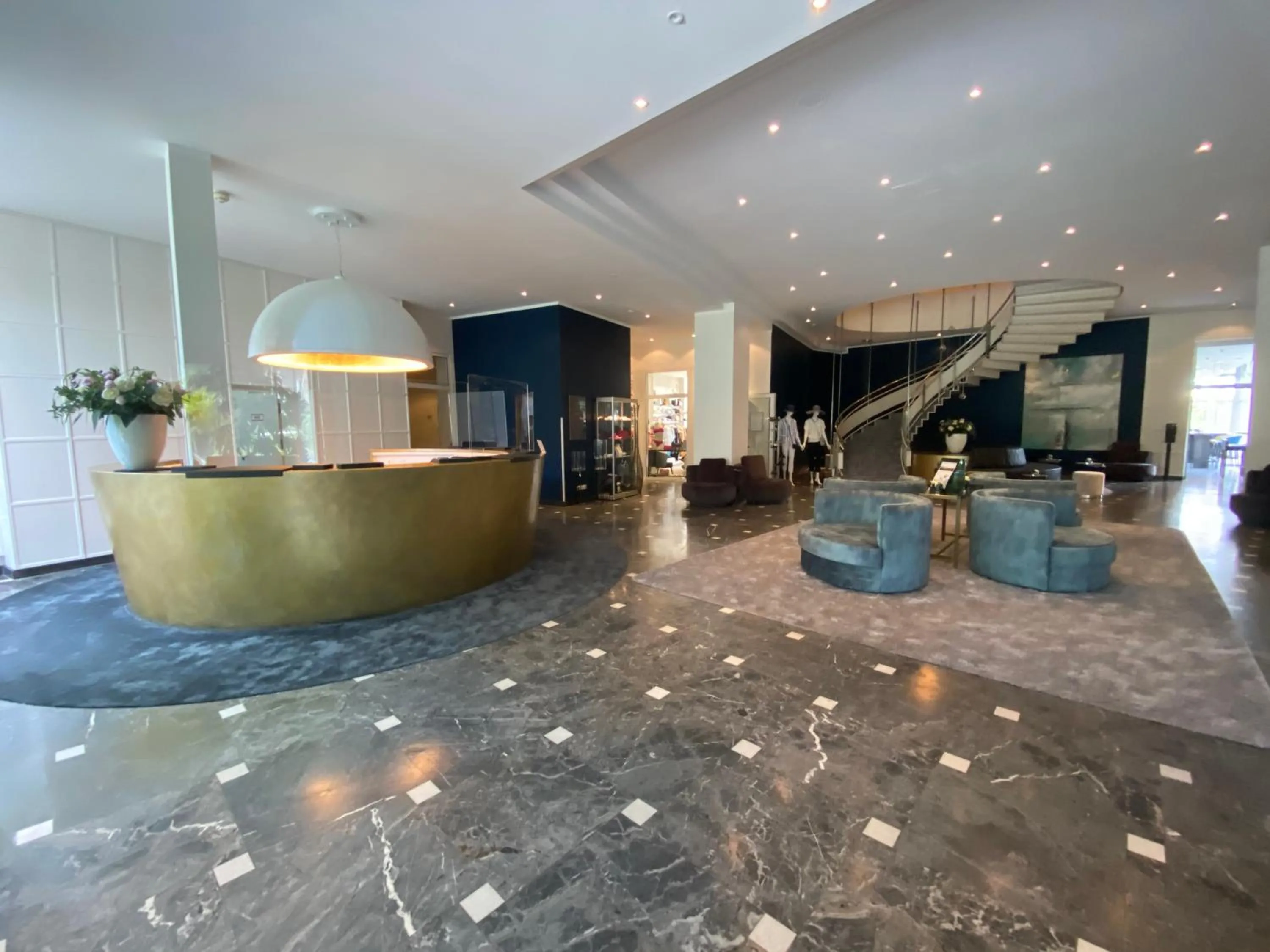 Lobby or reception in Ferienwohnungen Fischland