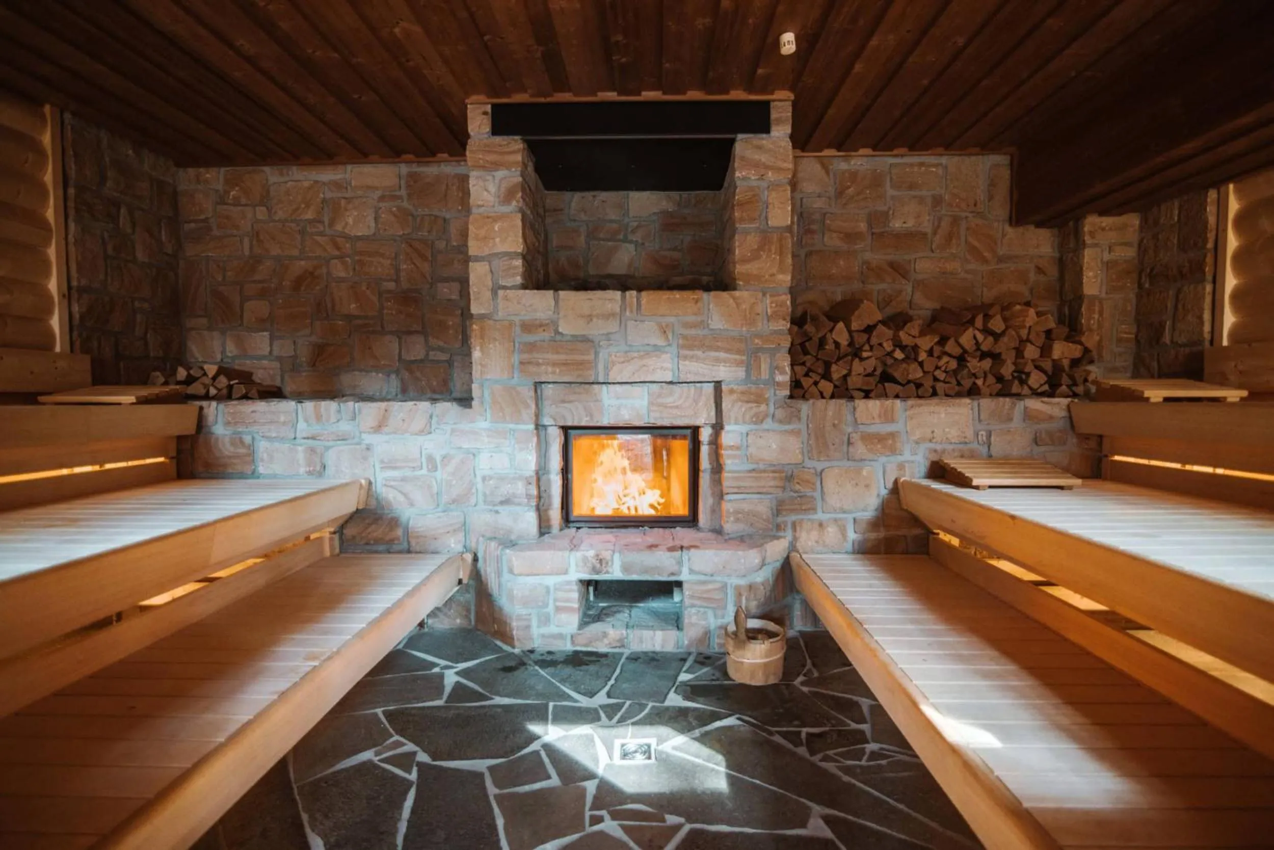 Sauna in Ferienwohnungen Fischland