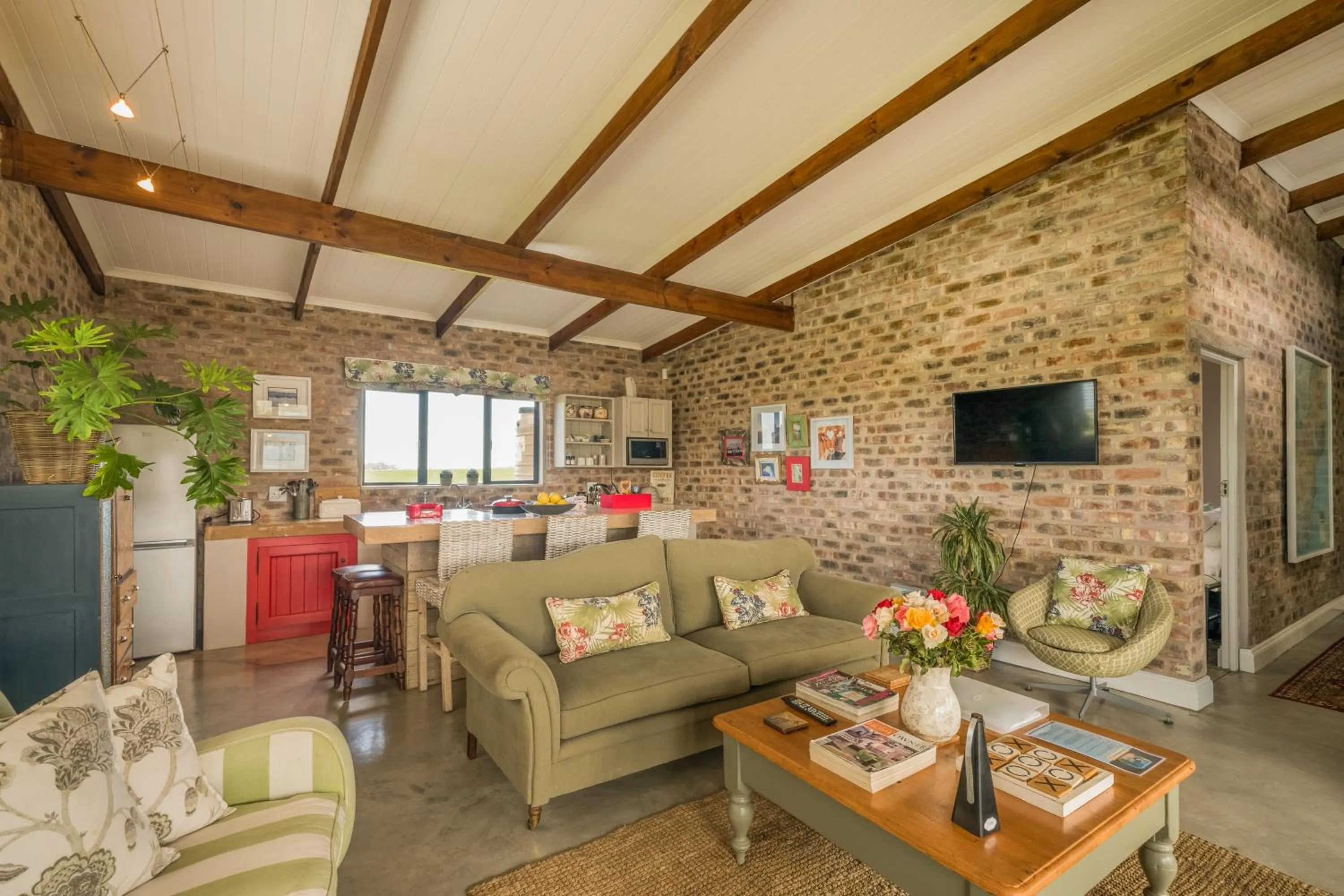 Living room in Libertas Guest Farm