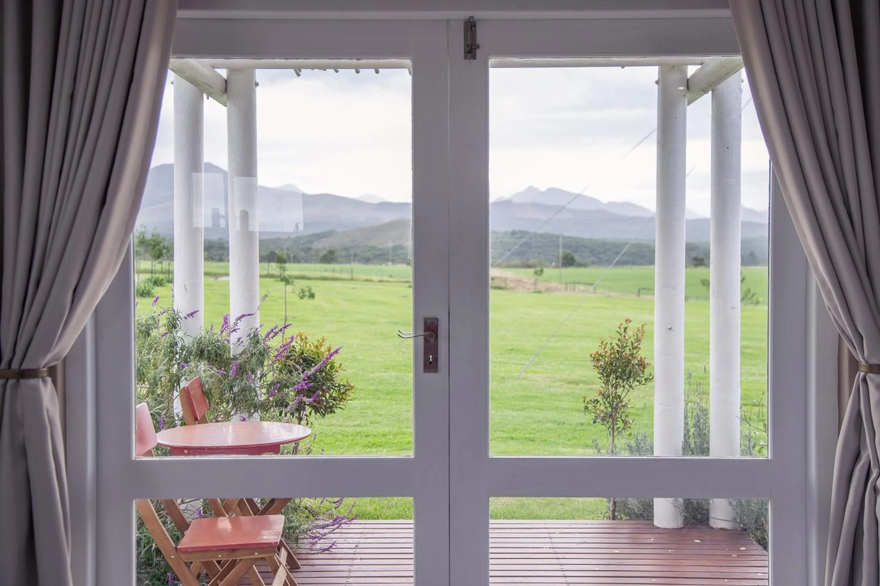 Garden in Libertas Guest Farm
