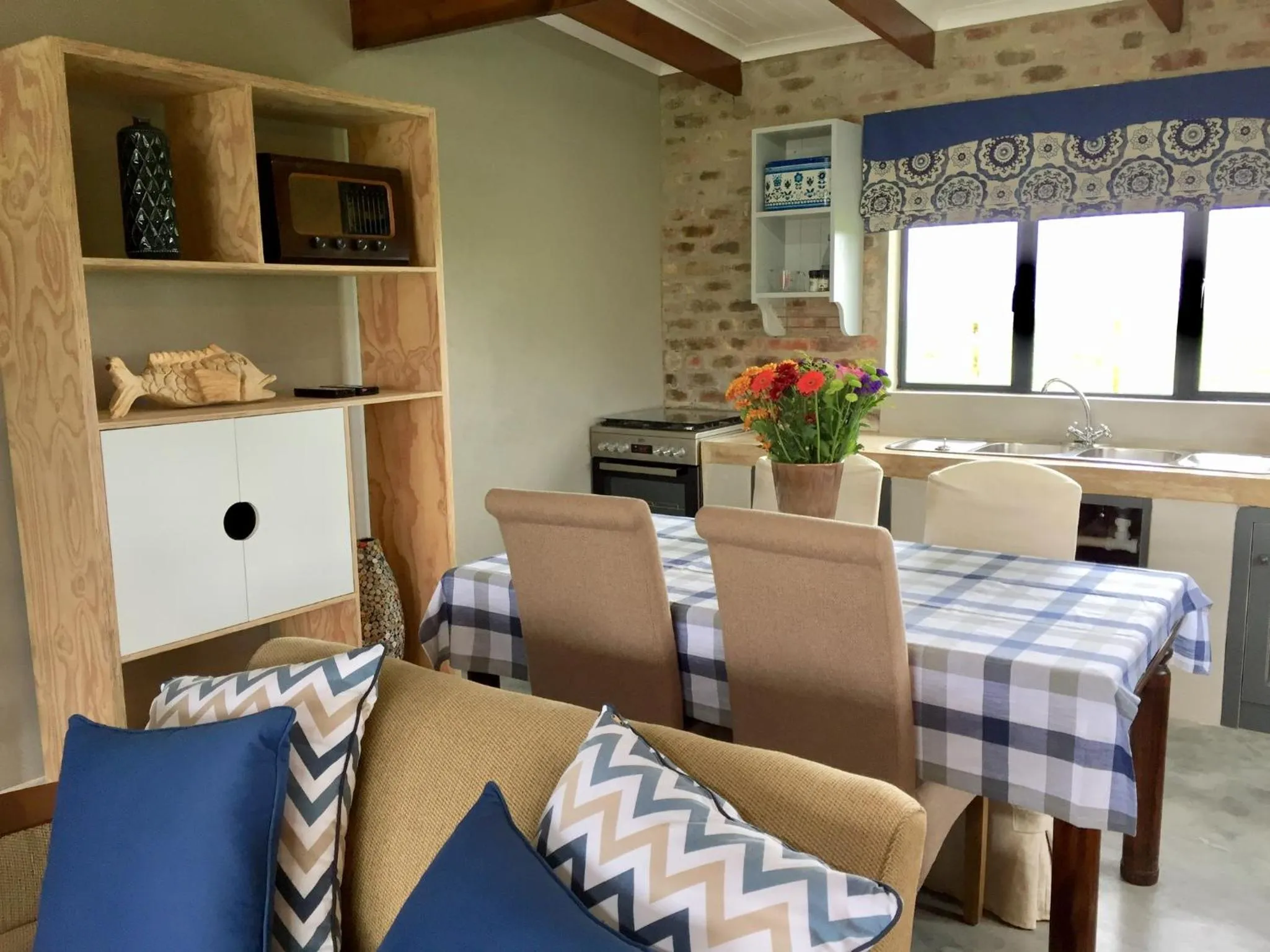 Kitchen or kitchenette in Libertas Guest Farm
