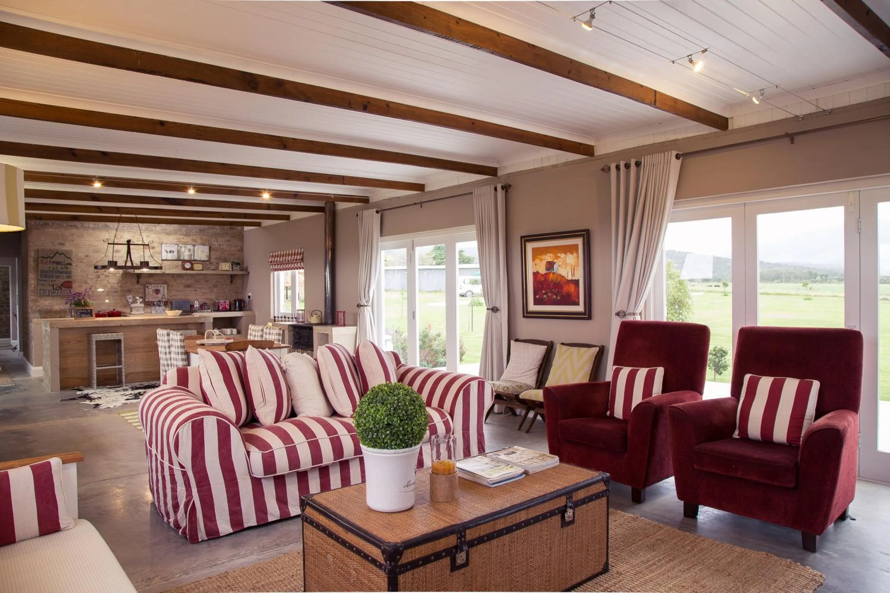 Kitchen or kitchenette in Libertas Guest Farm