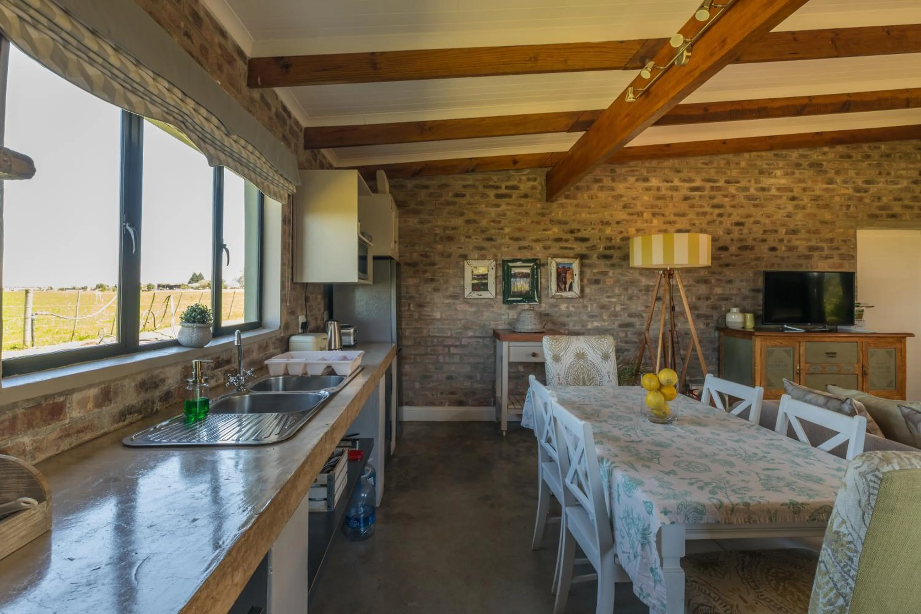 kitchen in Libertas Guest Farm
