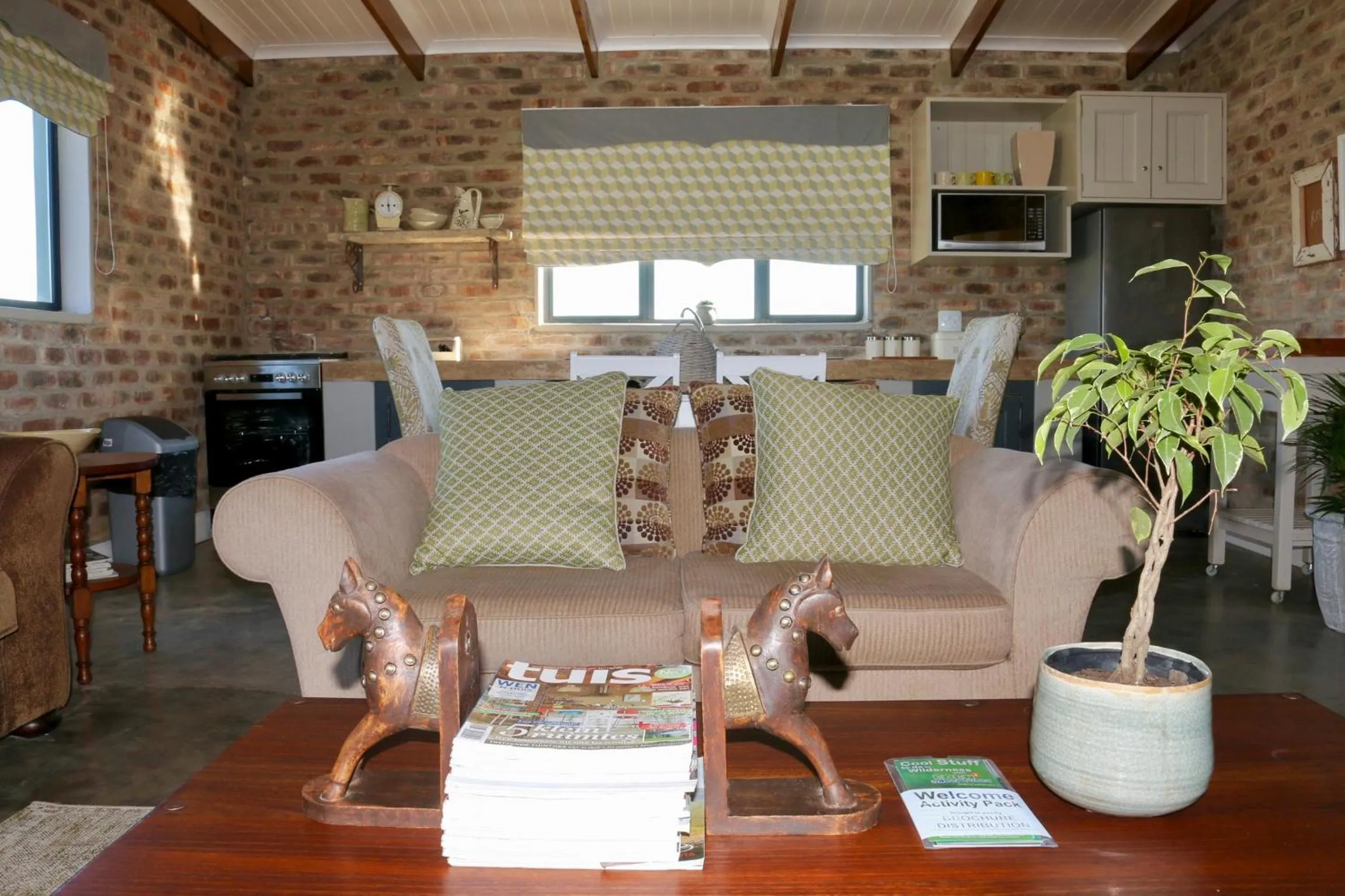 Kitchen or kitchenette in Libertas Guest Farm