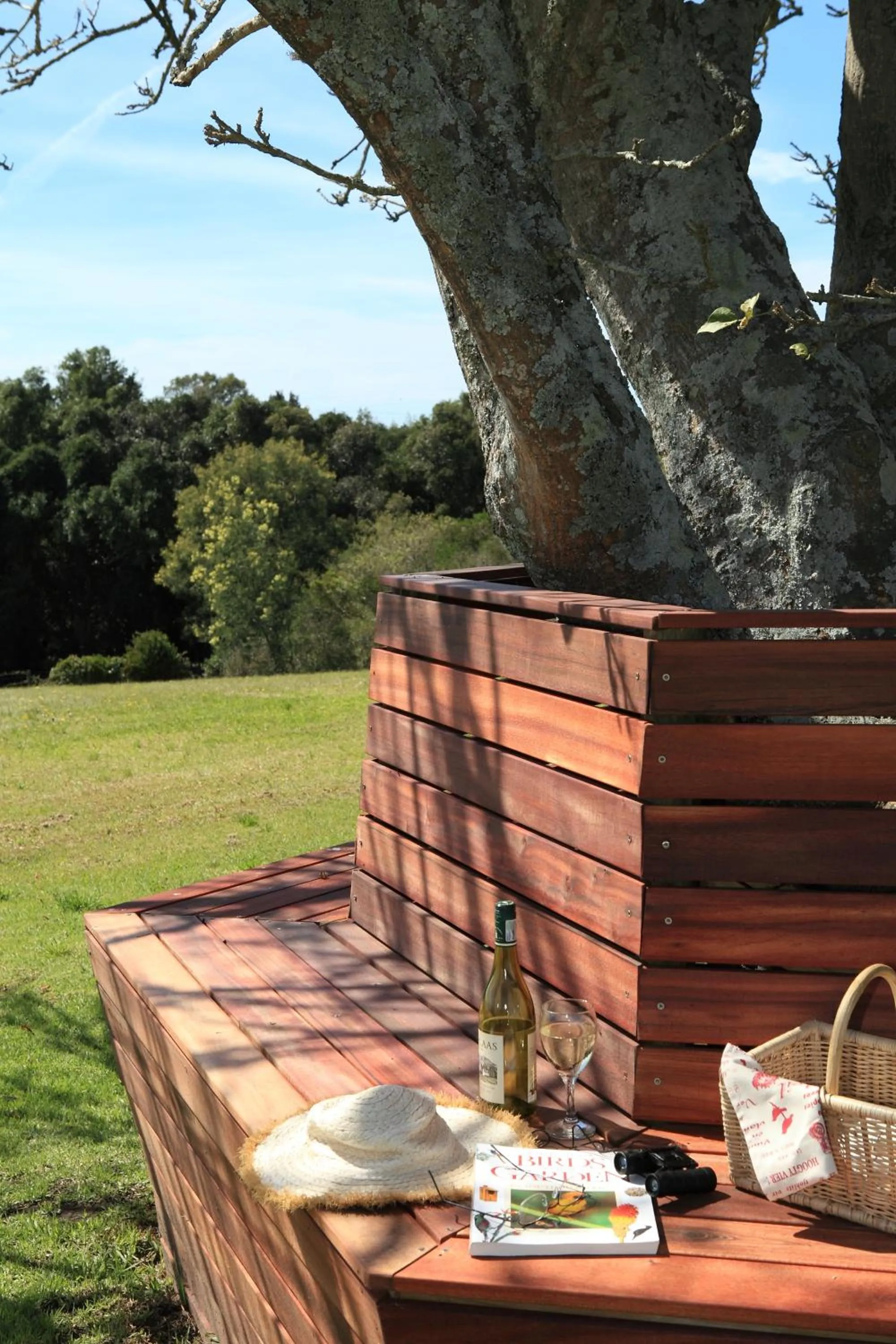 Garden in Libertas Guest Farm