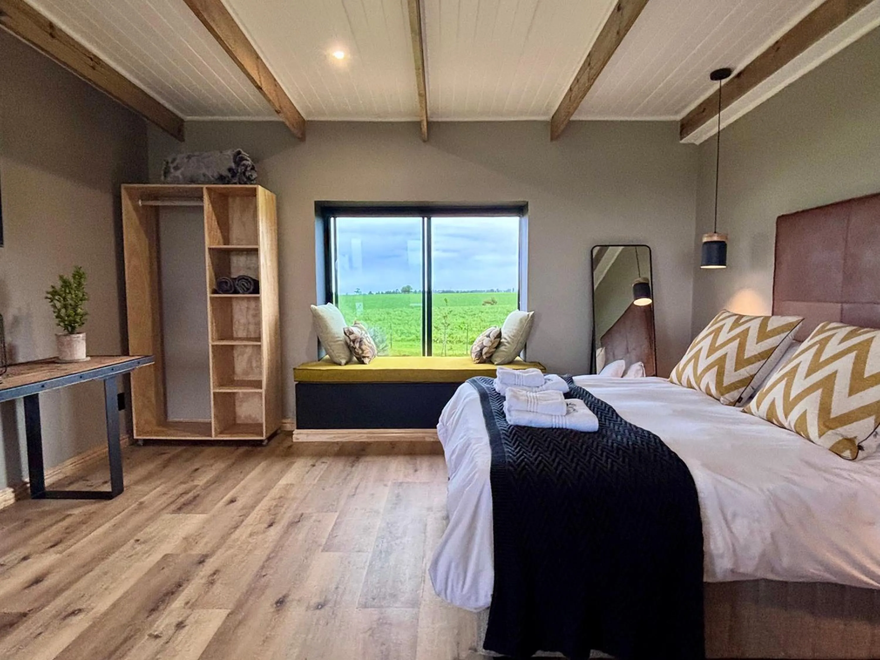 Bed in Libertas Guest Farm