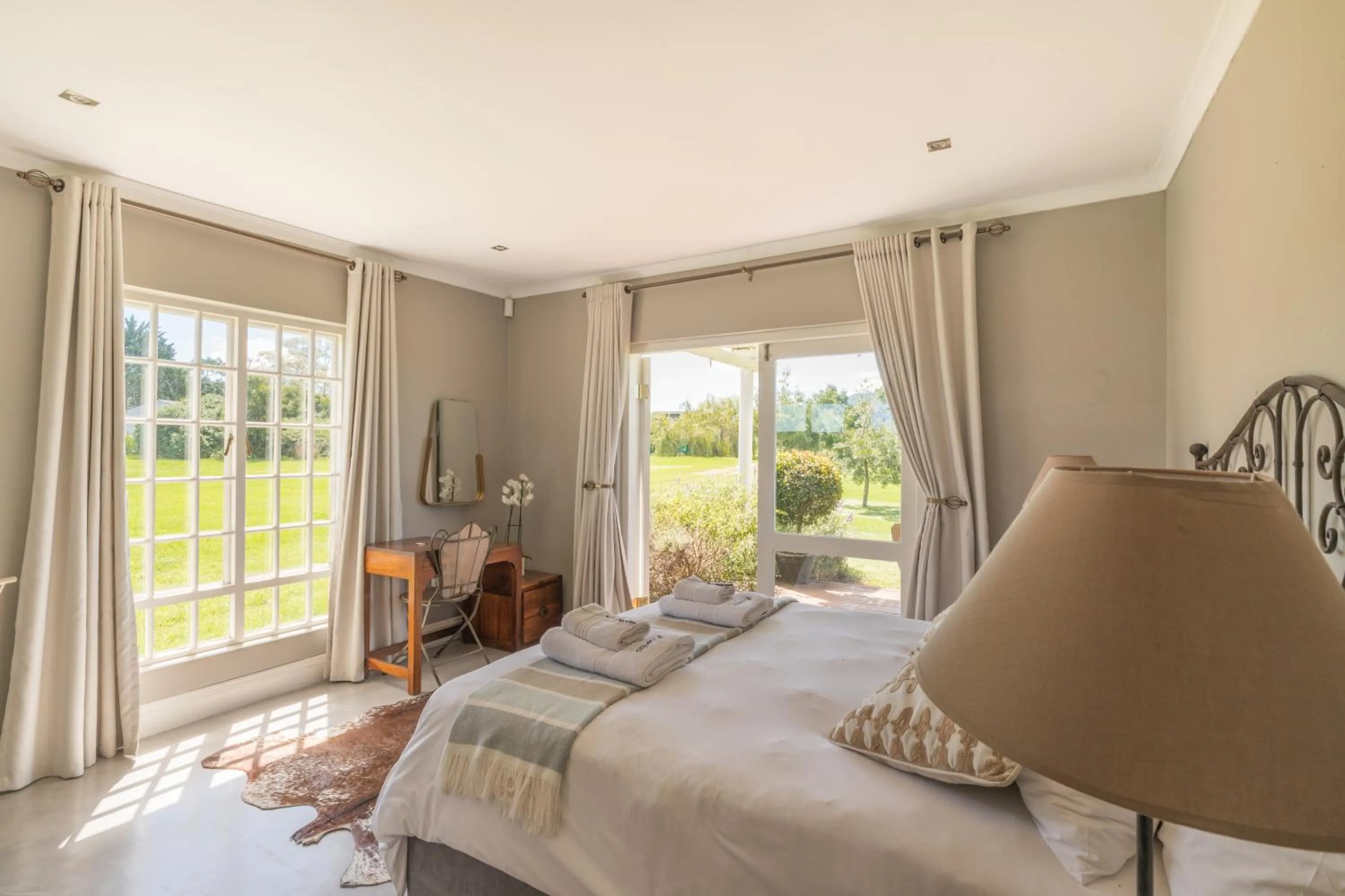 Bed in Libertas Guest Farm