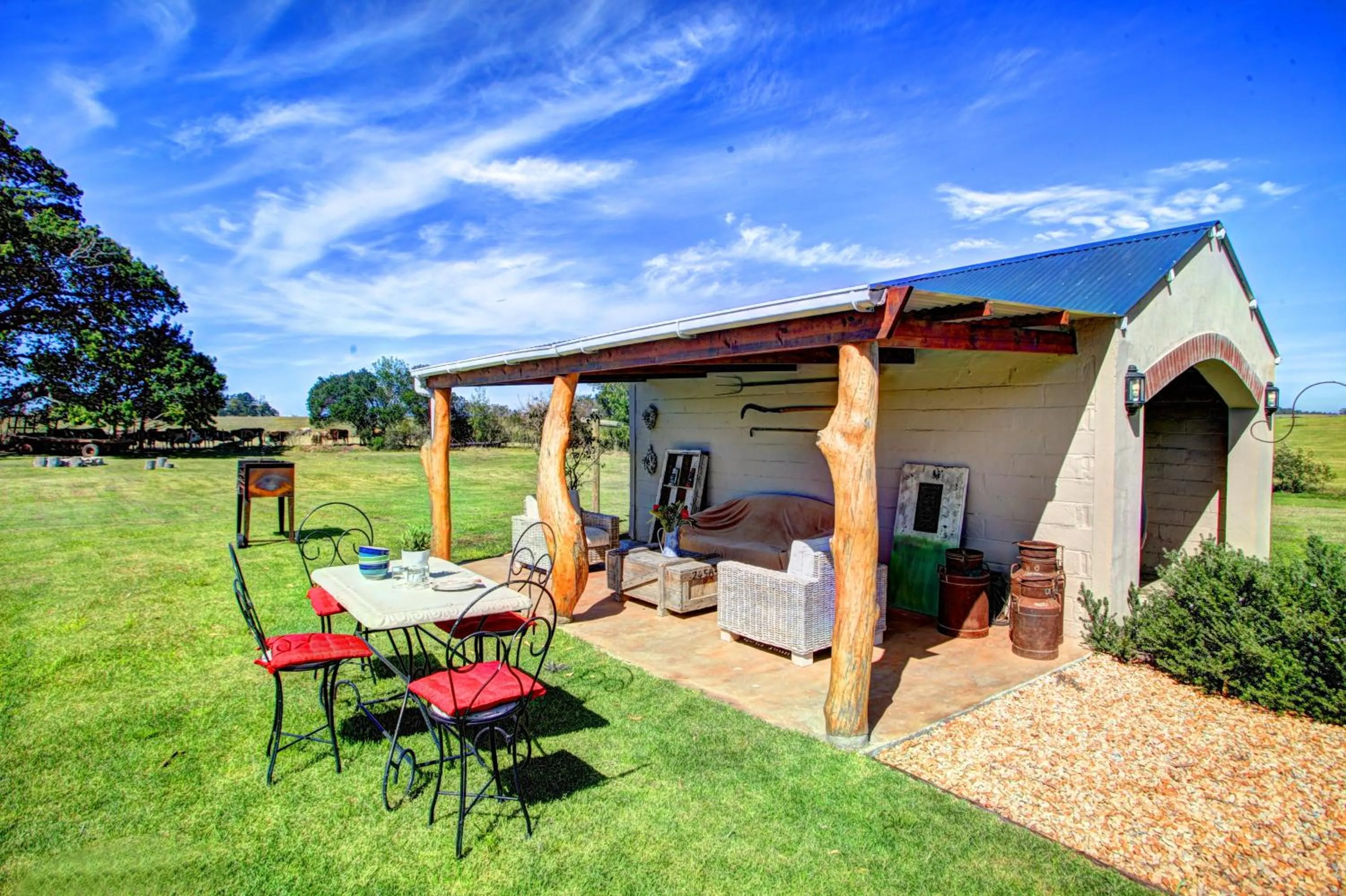 Facade/entrance in Libertas Guest Farm