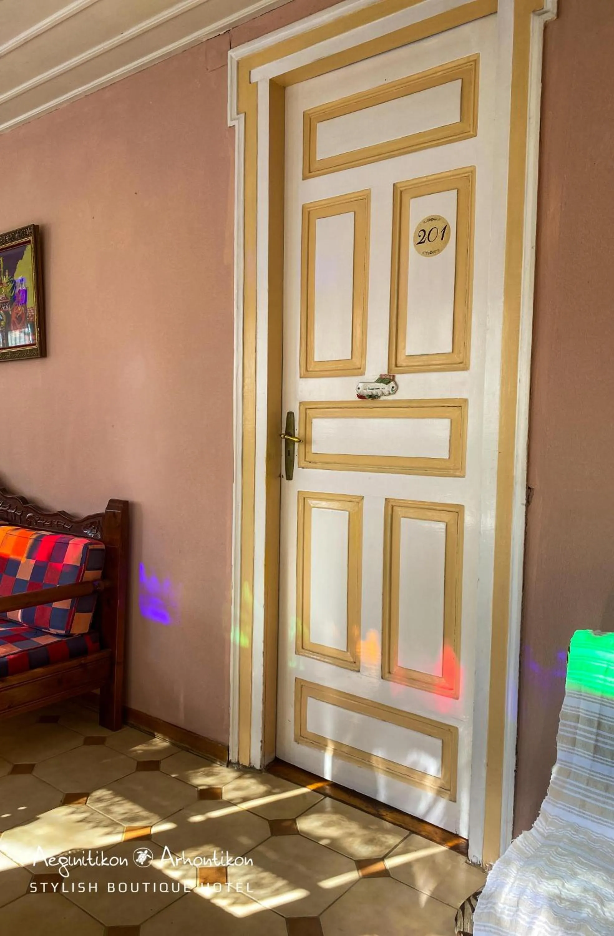 Facade/entrance in Aeginitikon Arhontikon Stylish Boutique Hotel