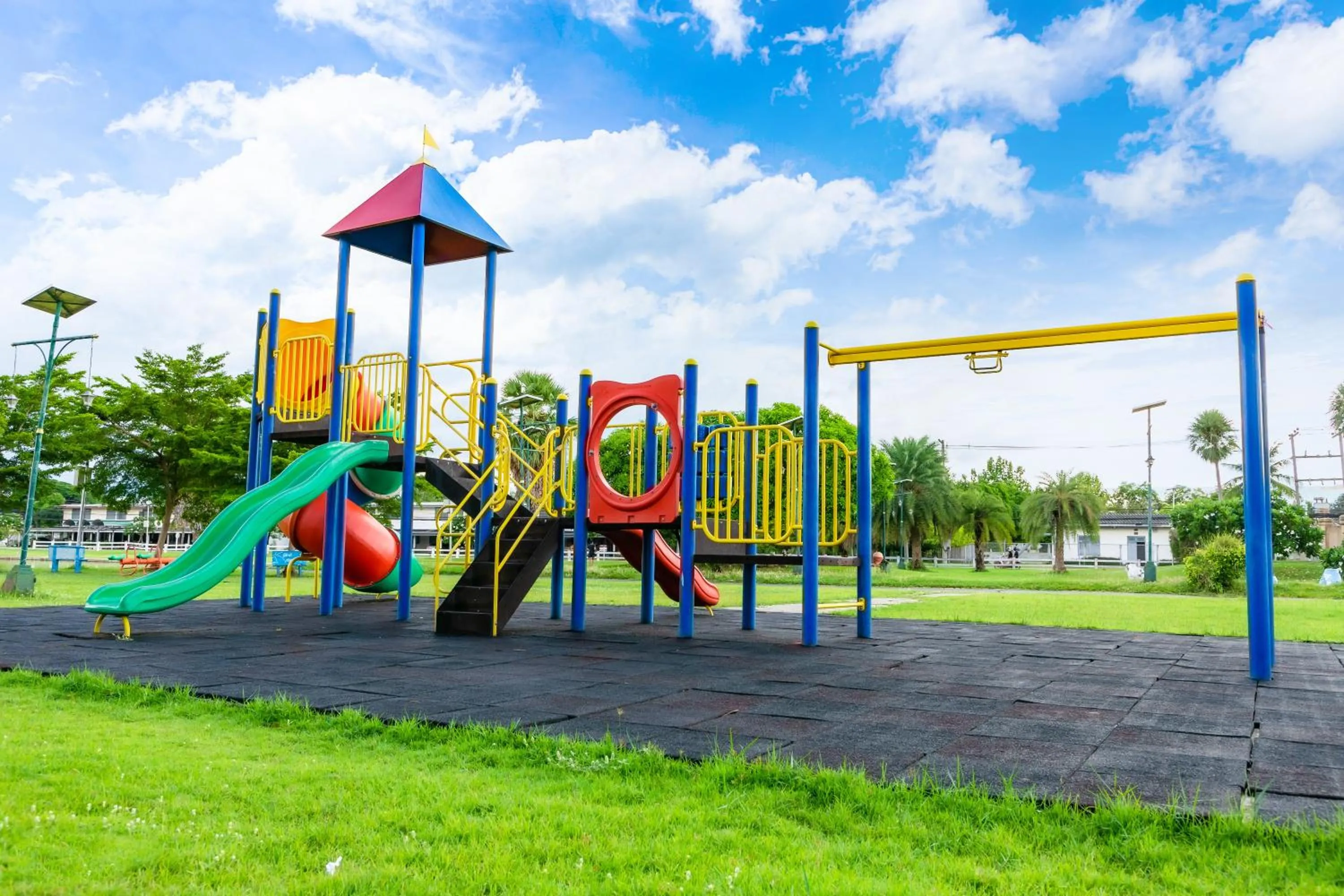 Children play ground in Glunz Ocean Beach Hotel and Resort