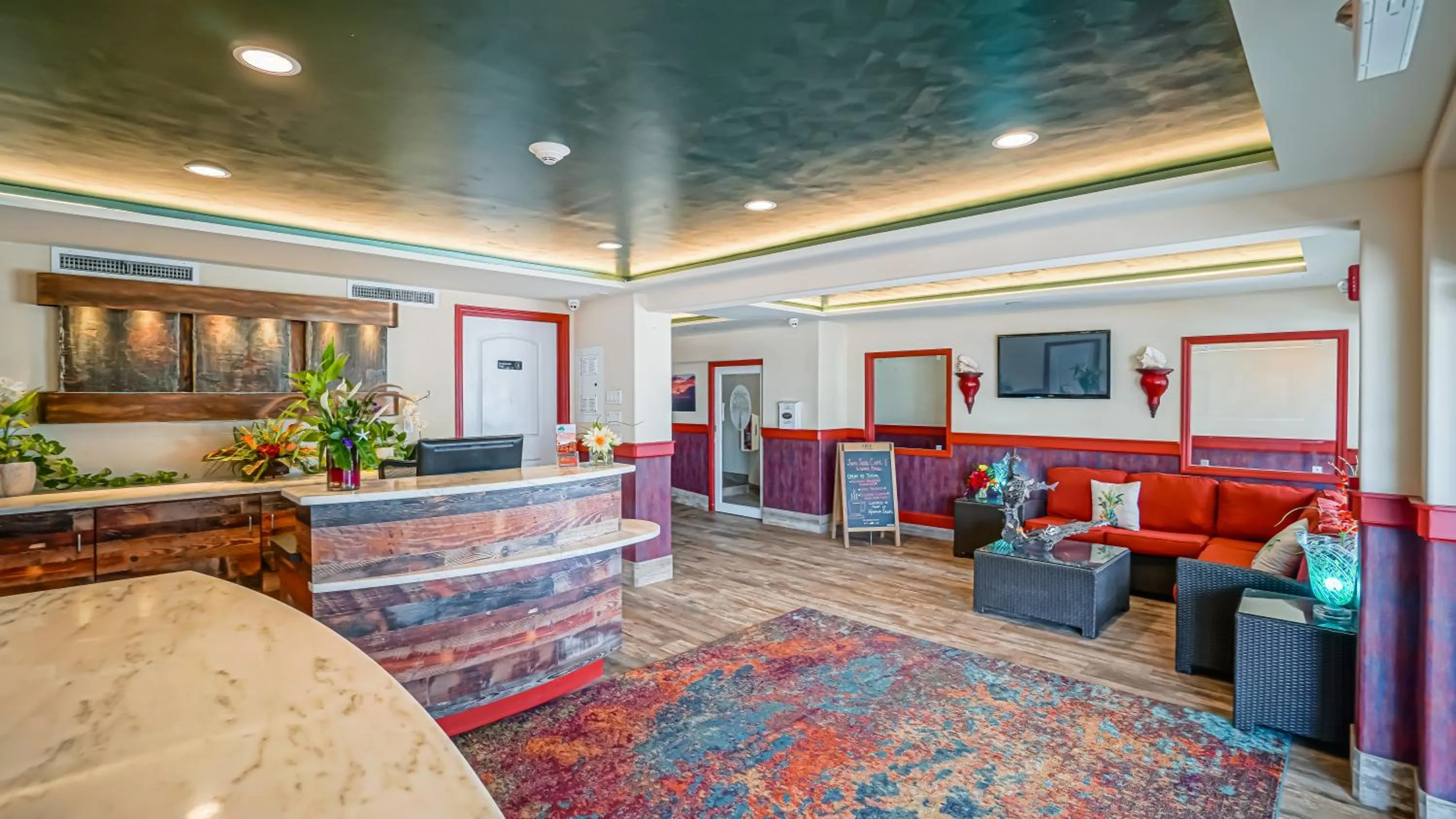 Lobby or reception in Glunz Ocean Beach Hotel and Resort