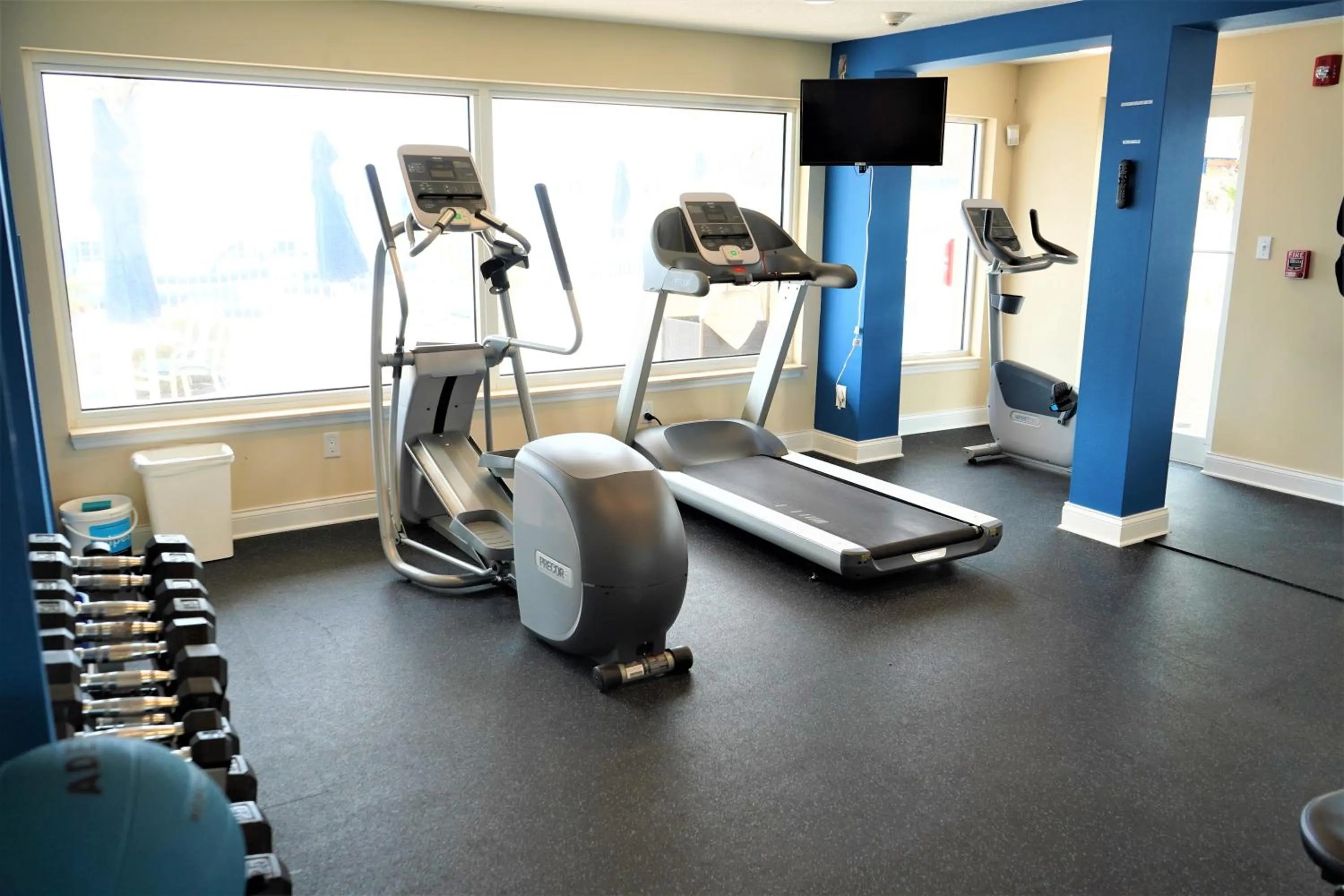 Fitness centre/facilities in Glunz Ocean Beach Hotel and Resort