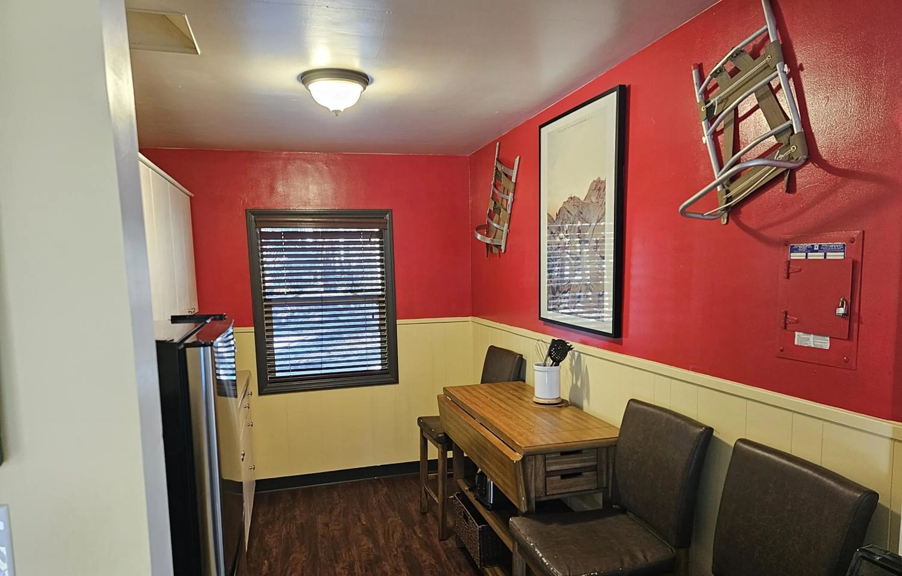 Seating area in Holiday Haus