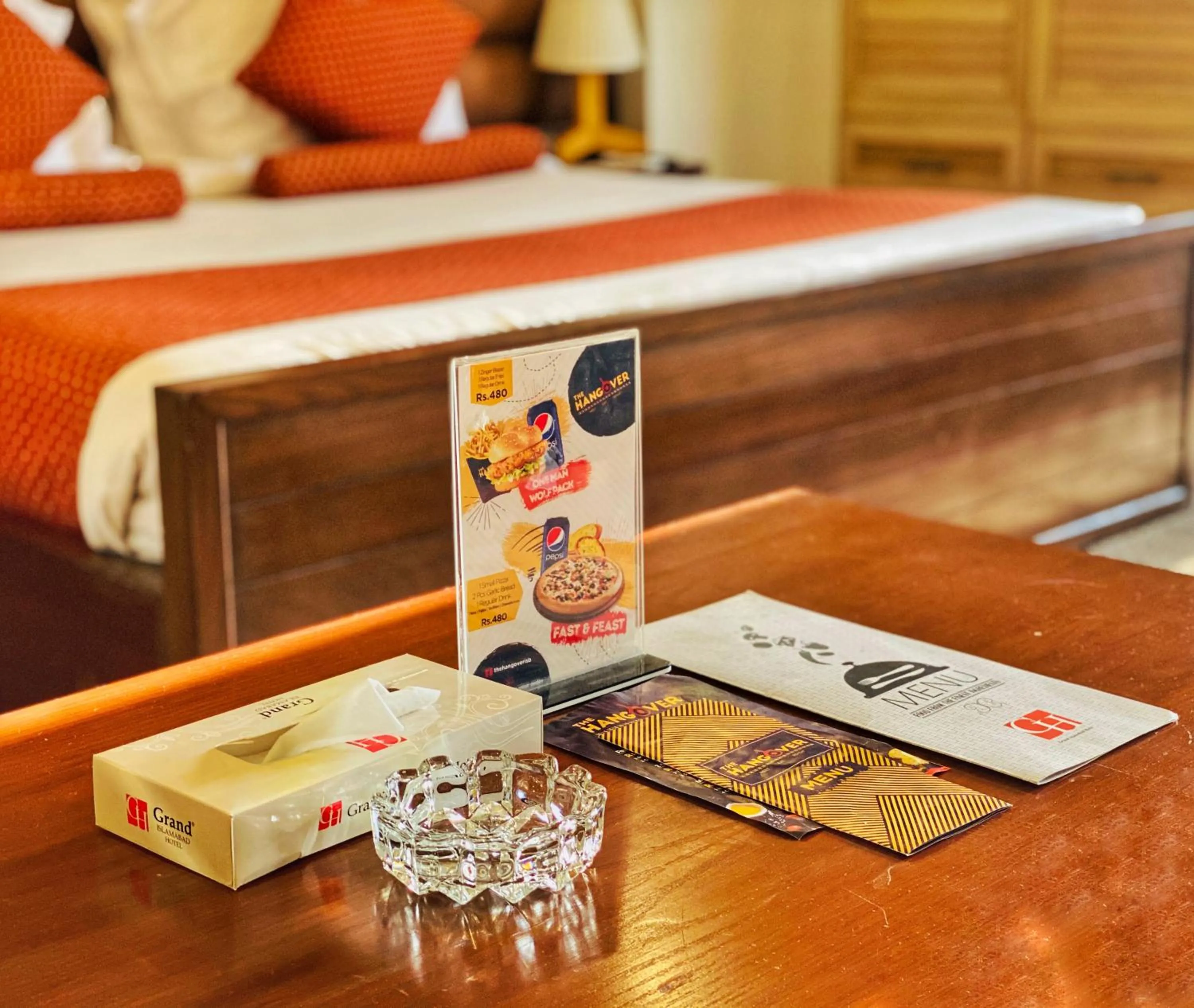 Bedroom, Bed in Grand Islamabad Hotel