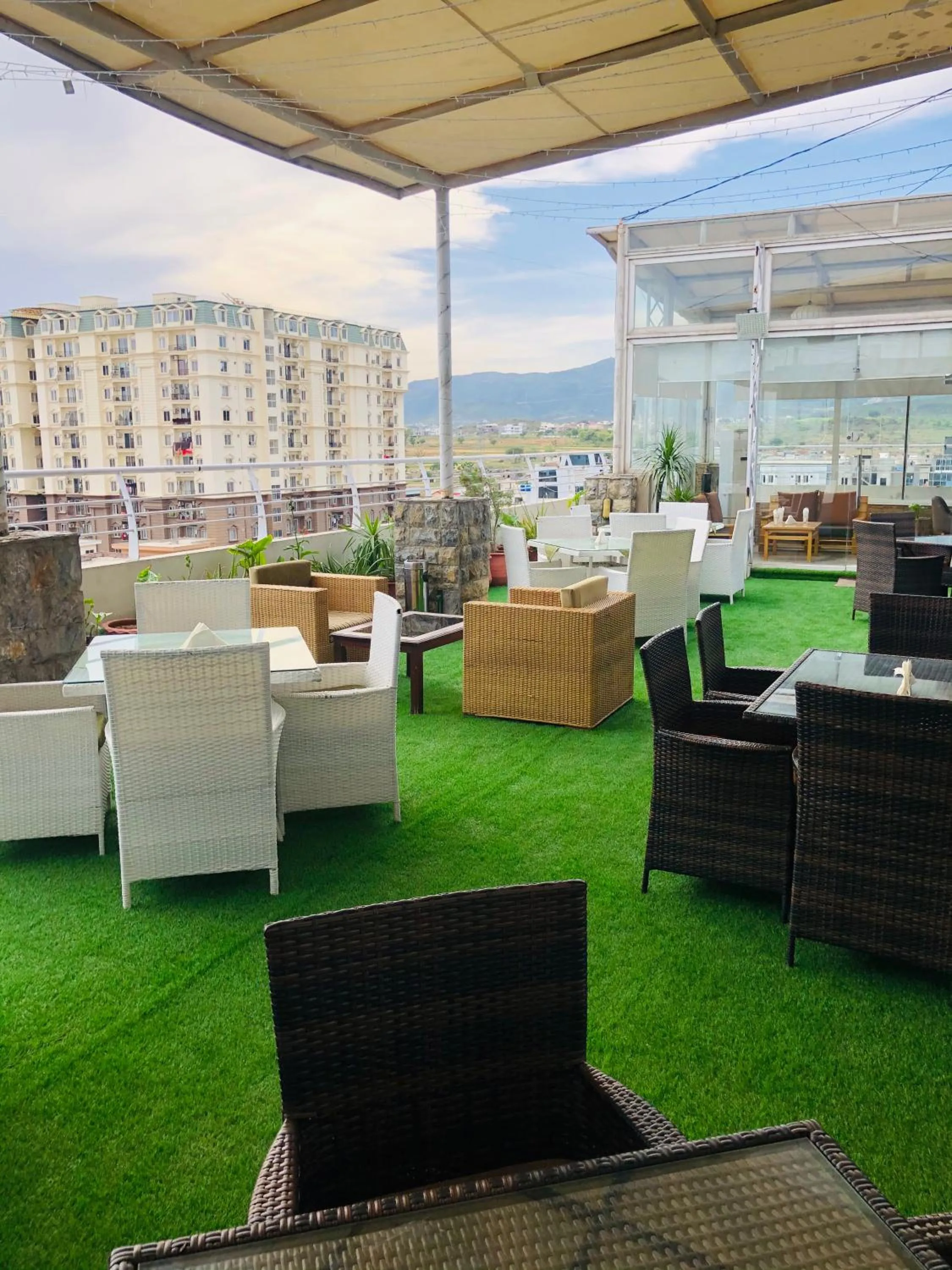 Garden in Grand Islamabad Hotel