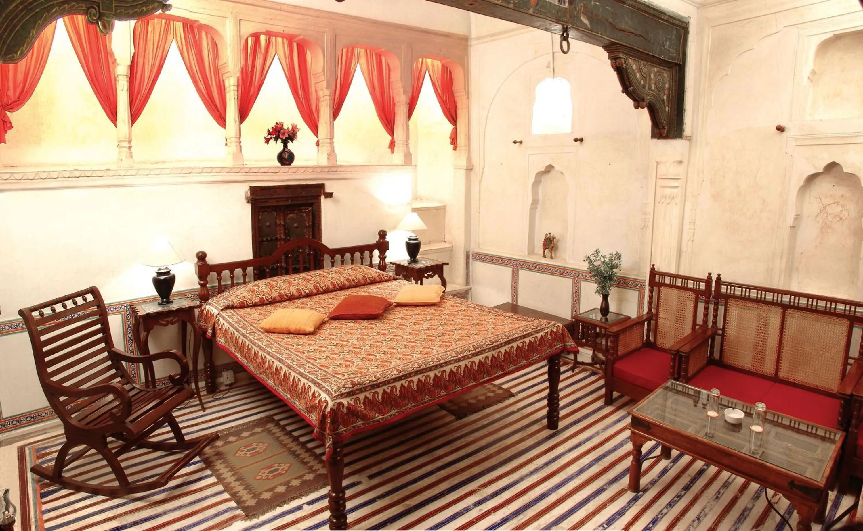 Photo of the whole room in Hotel Mandawa Haveli