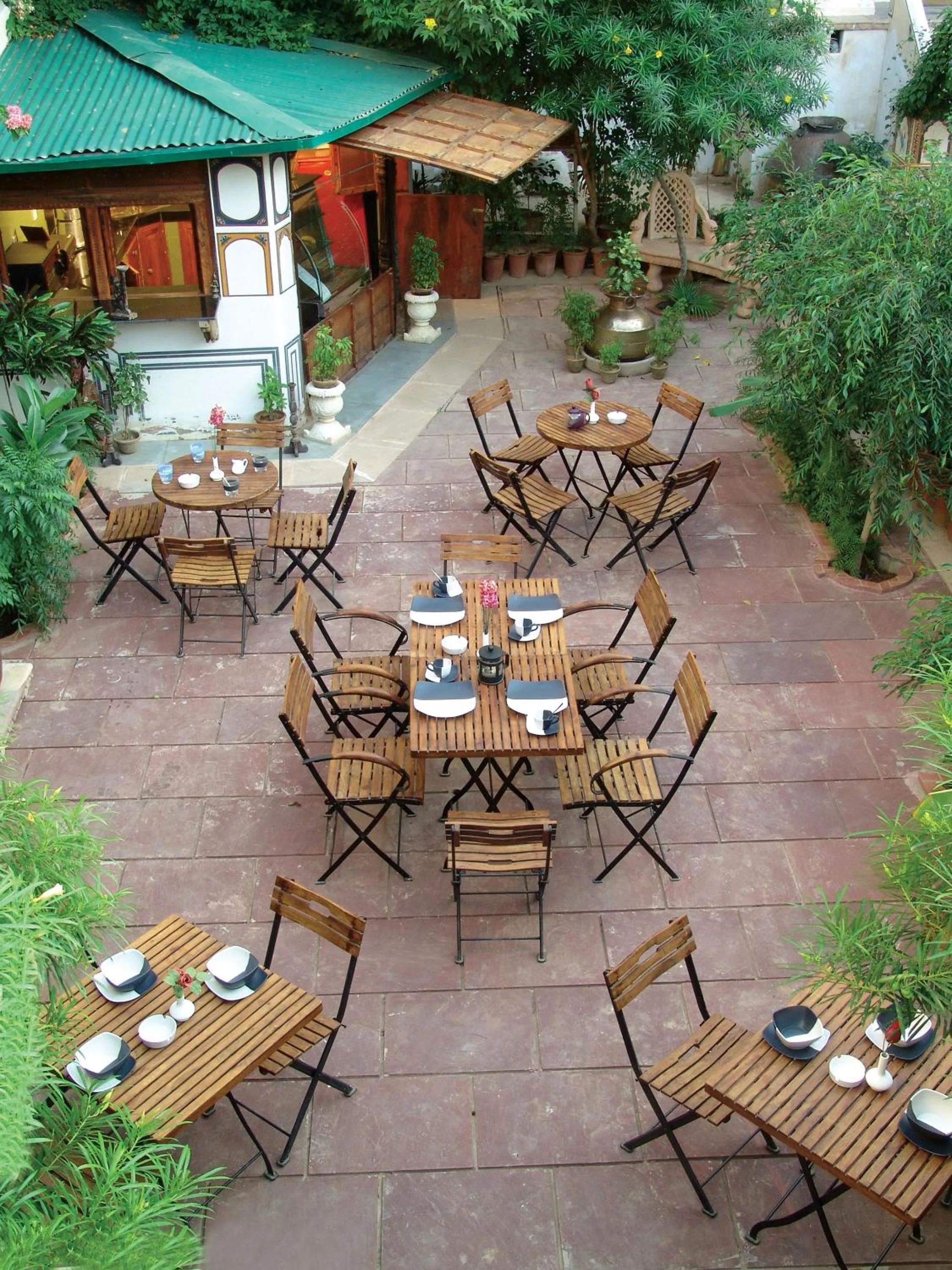 Breakfast in Hotel Mandawa Haveli